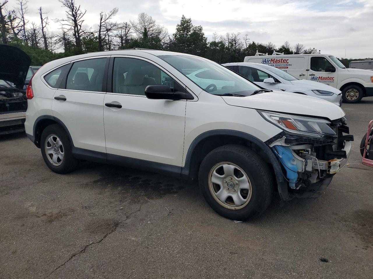 2015 Honda Cr-v Lx Beige vin: 5J6RM4H39FL089571