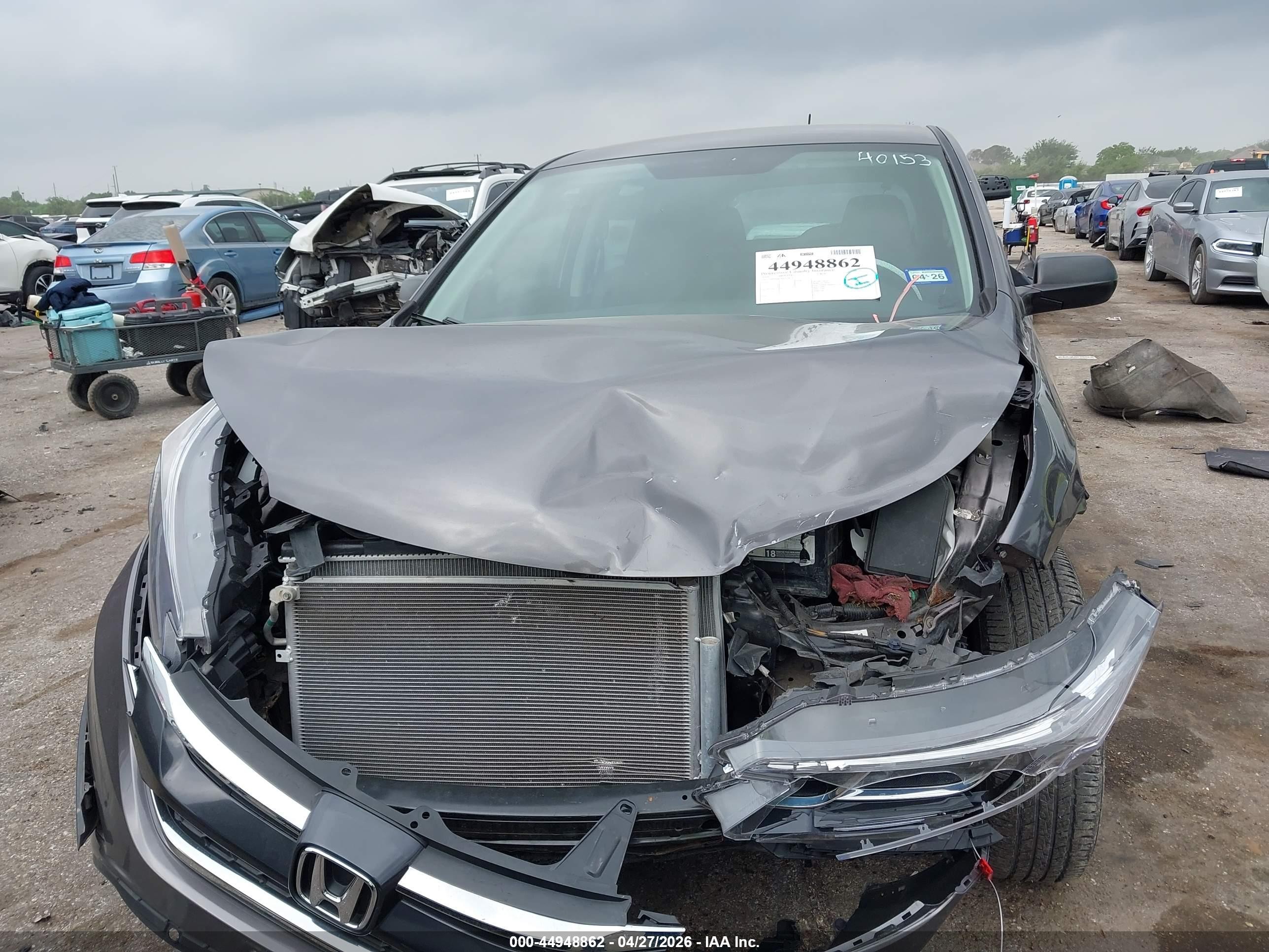 2015 Honda Cr-v Lx Brown vin: 5J6RM4H39FL100651