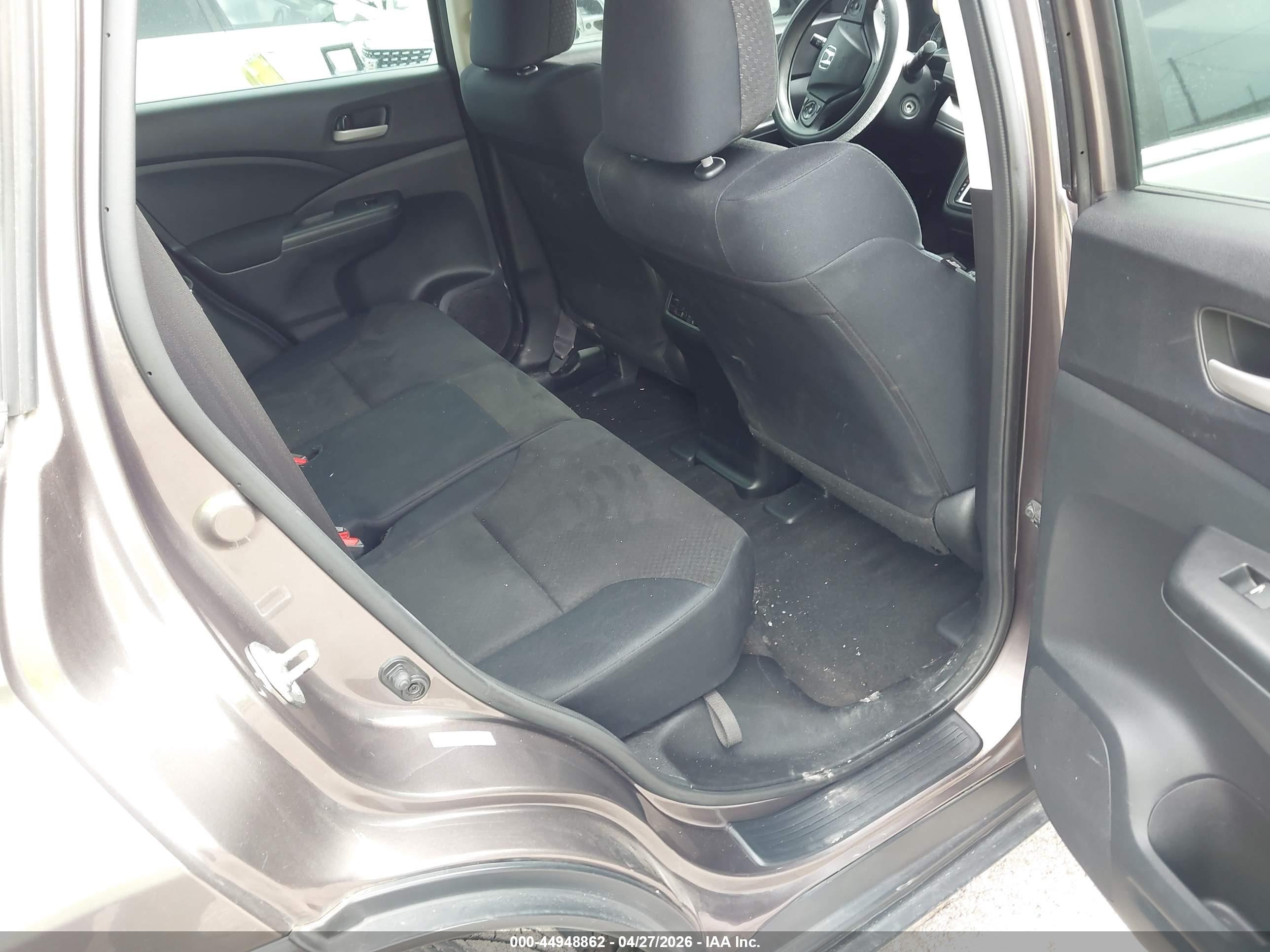2015 Honda Cr-v Lx Brown vin: 5J6RM4H39FL100651
