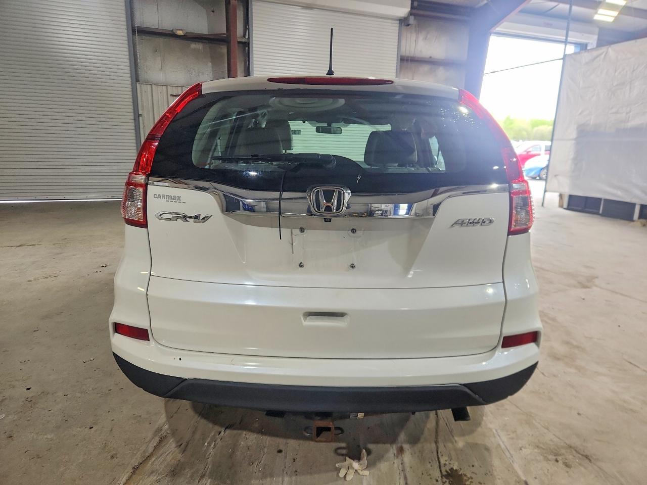 2016 Honda Cr-v Lx White vin: 5J6RM4H39GL051369