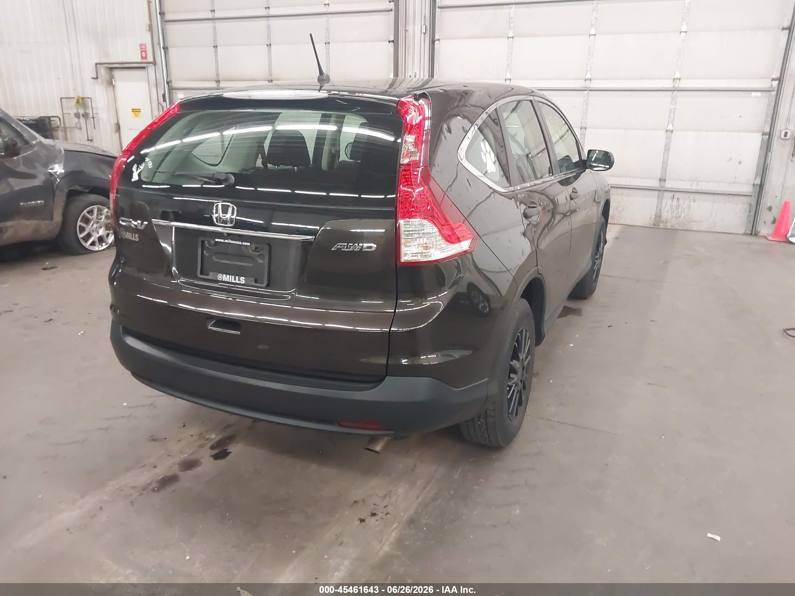 2013 Honda Cr-v Lx Black vin: 5J6RM4H3XDL054275