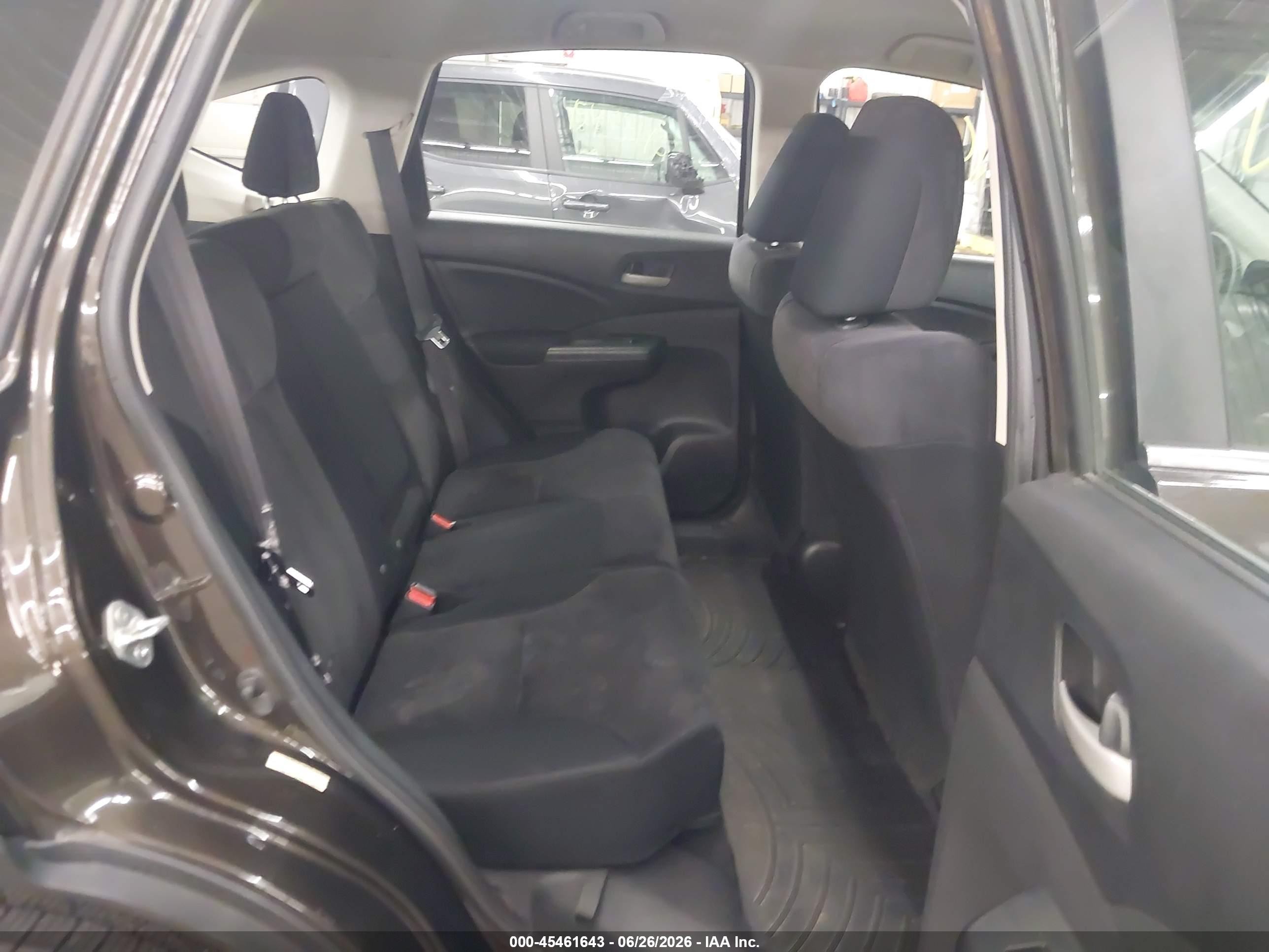 2013 Honda Cr-v Lx Black vin: 5J6RM4H3XDL054275