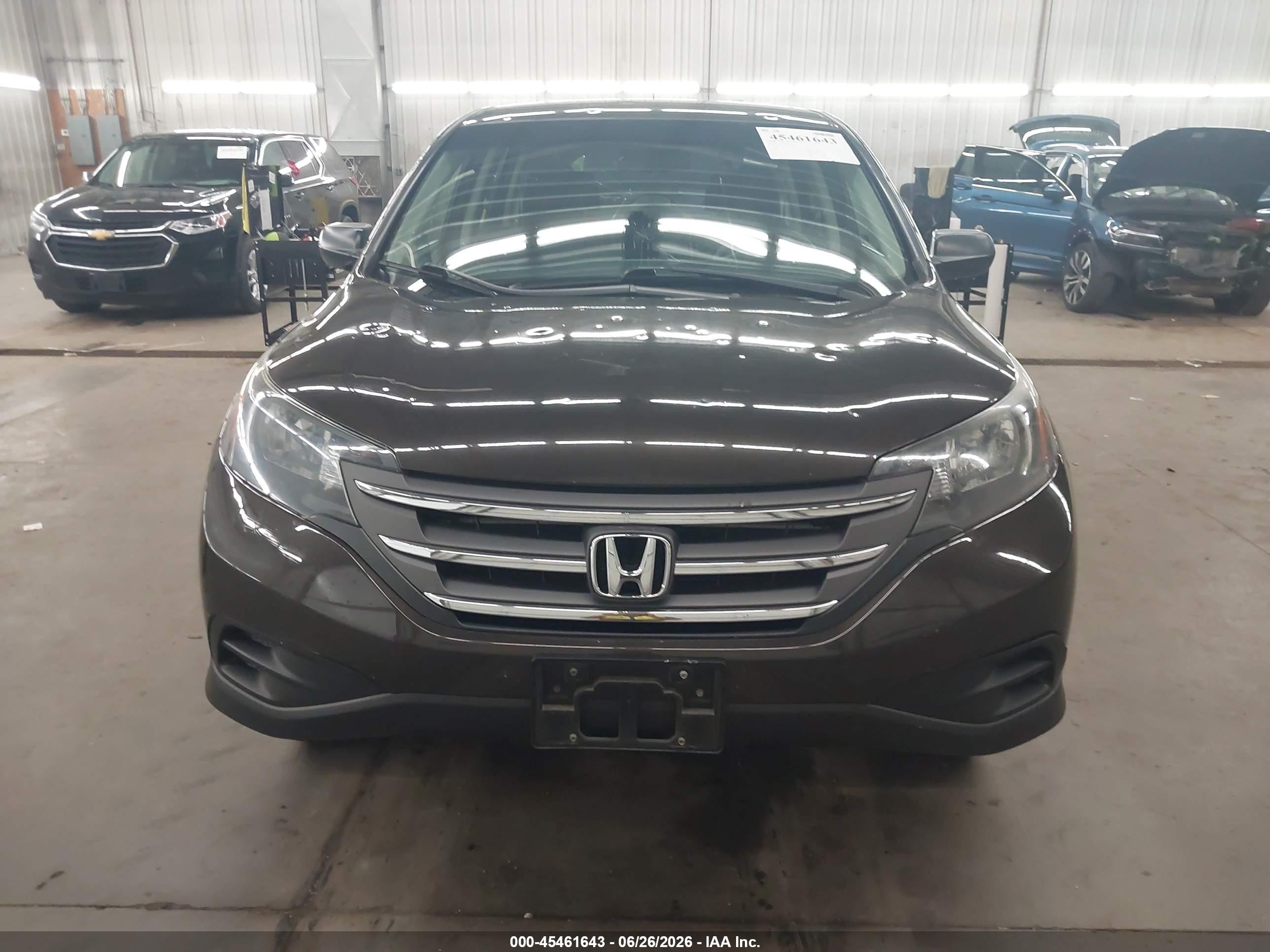 2013 Honda Cr-v Lx Black vin: 5J6RM4H3XDL054275