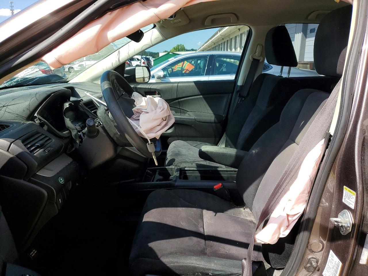 2013 Honda Cr-v Lx Gray vin: 5J6RM4H3XDL061923