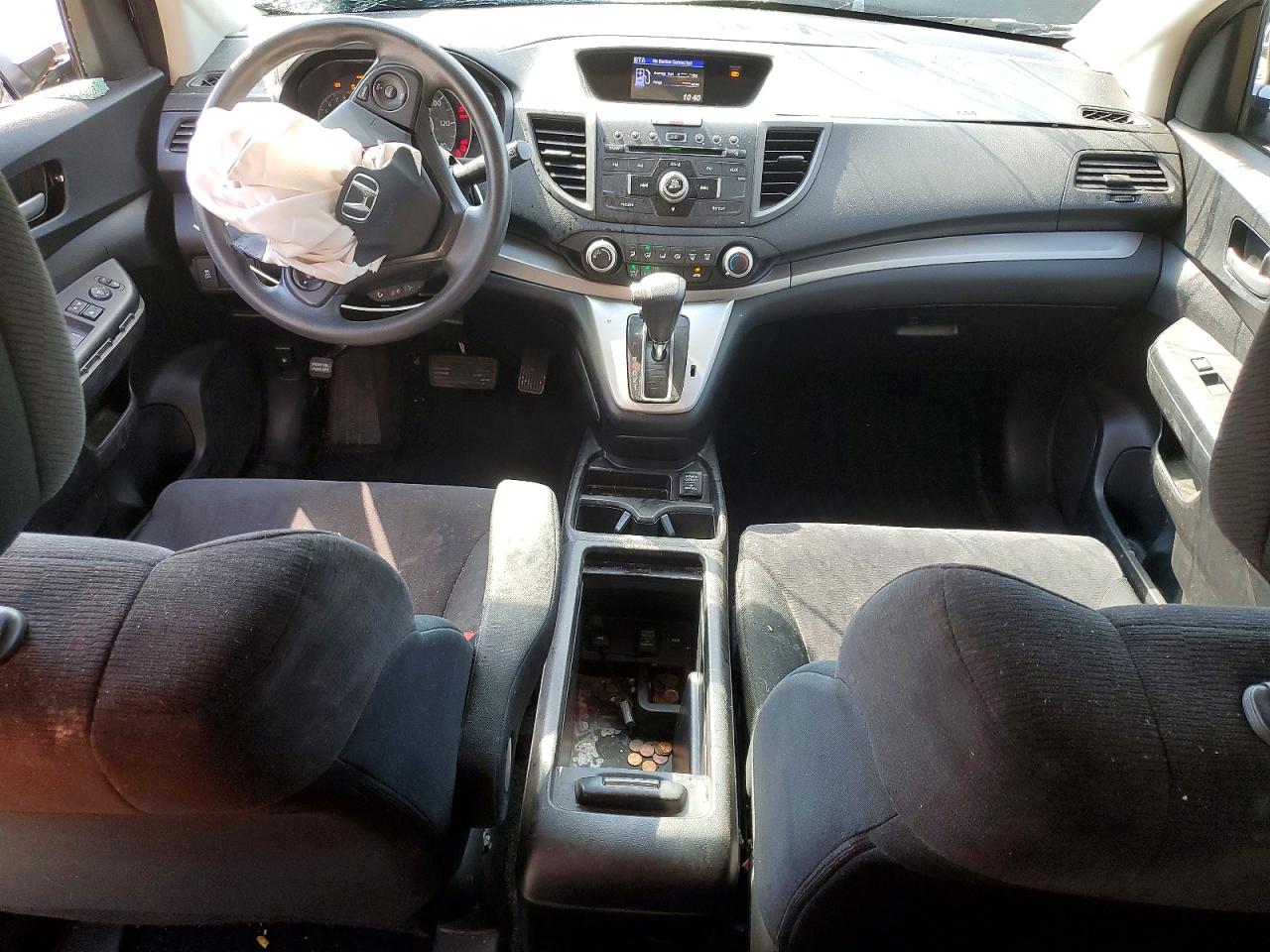 2013 Honda Cr-v Lx Gray vin: 5J6RM4H3XDL061923