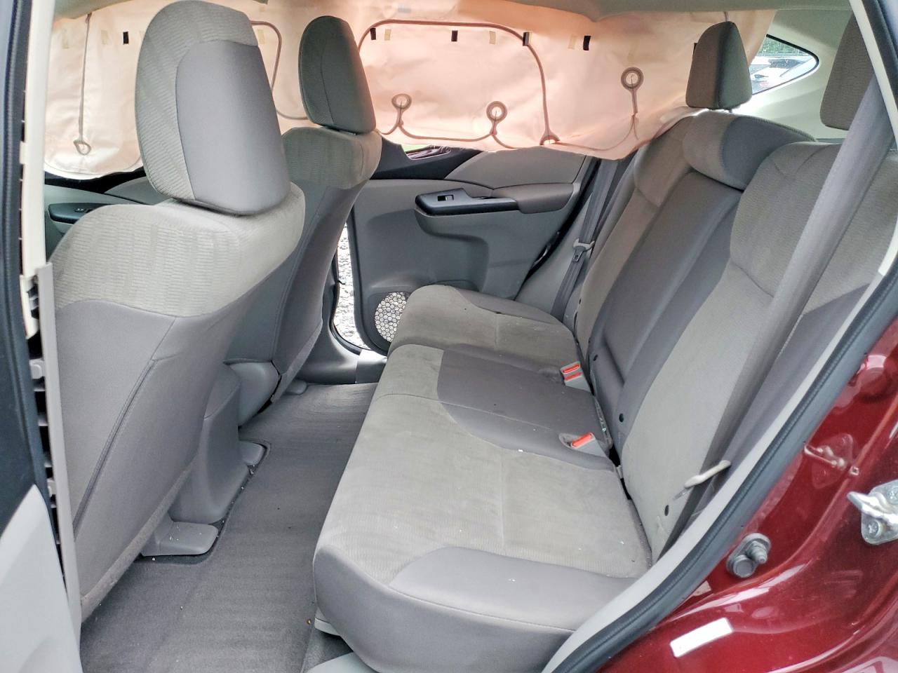 2013 Honda Cr-v Lx Burgundy vin: 5J6RM4H3XDL069830