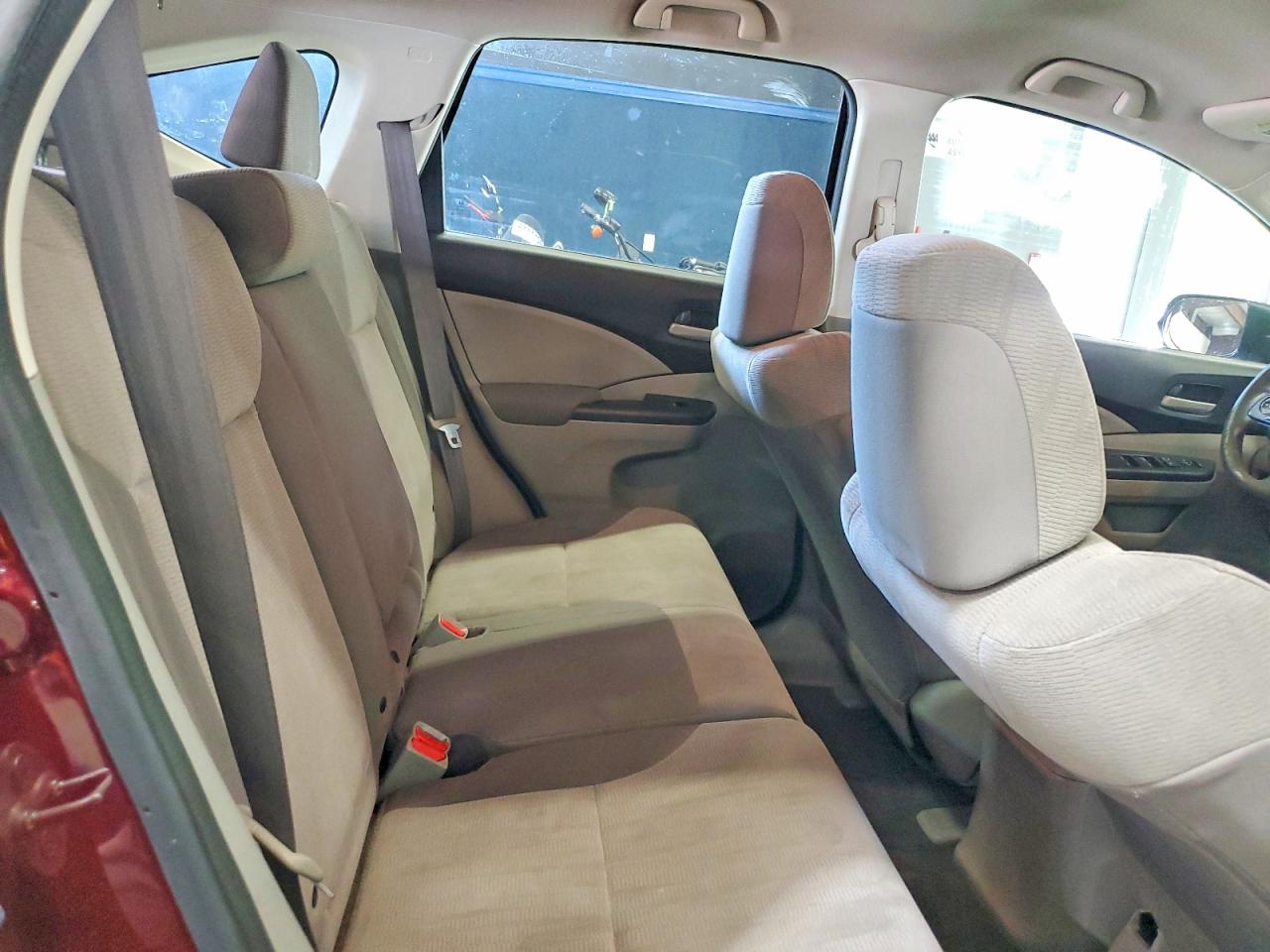 2013 Honda Cr-v Lx Burgundy vin: 5J6RM4H3XDL073120