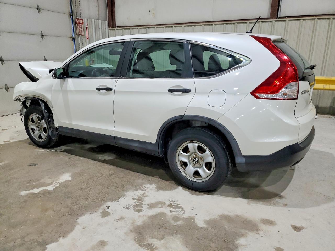 2014 Honda Cr-v Lx White vin: 5J6RM4H3XEL010746