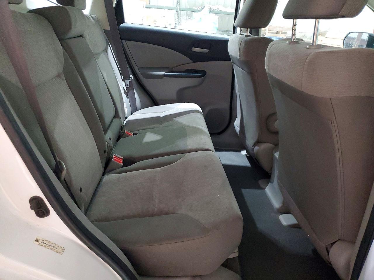 2014 Honda Cr-v Lx White vin: 5J6RM4H3XEL010746