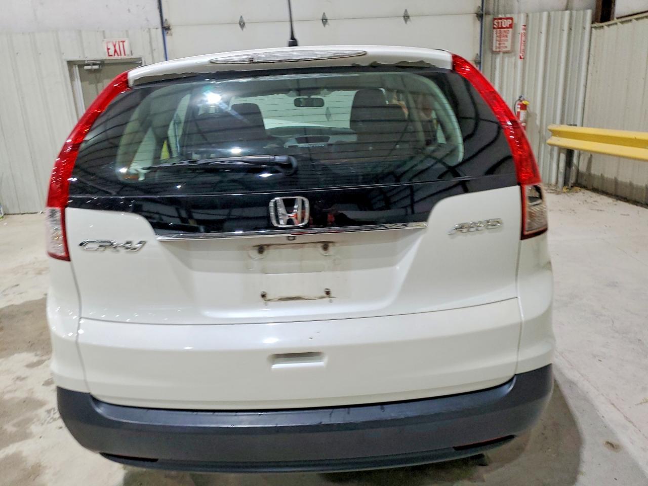 2014 Honda Cr-v Lx White vin: 5J6RM4H3XEL010746