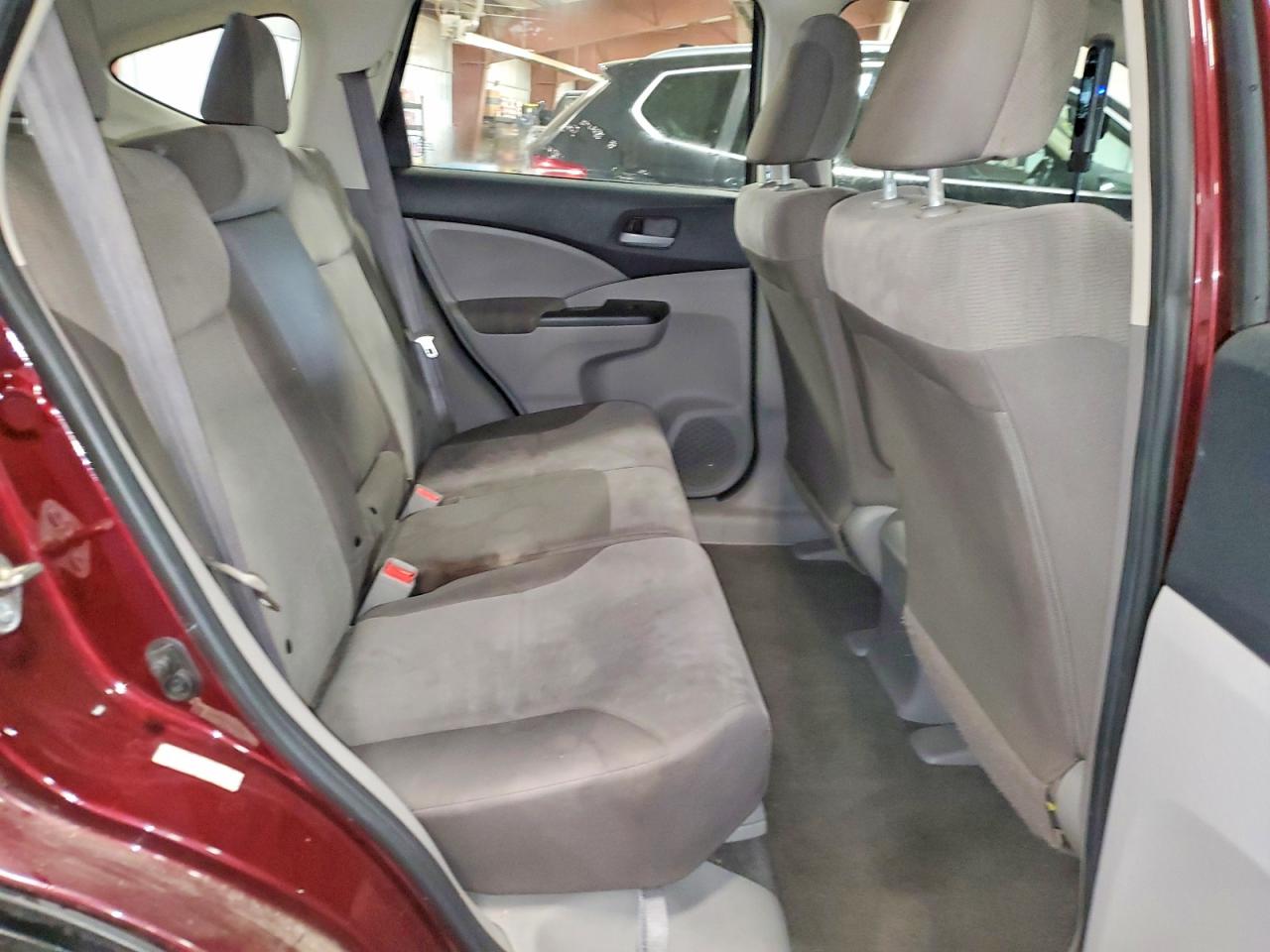 2014 Honda Cr-v Lx Burgundy vin: 5J6RM4H3XEL021231