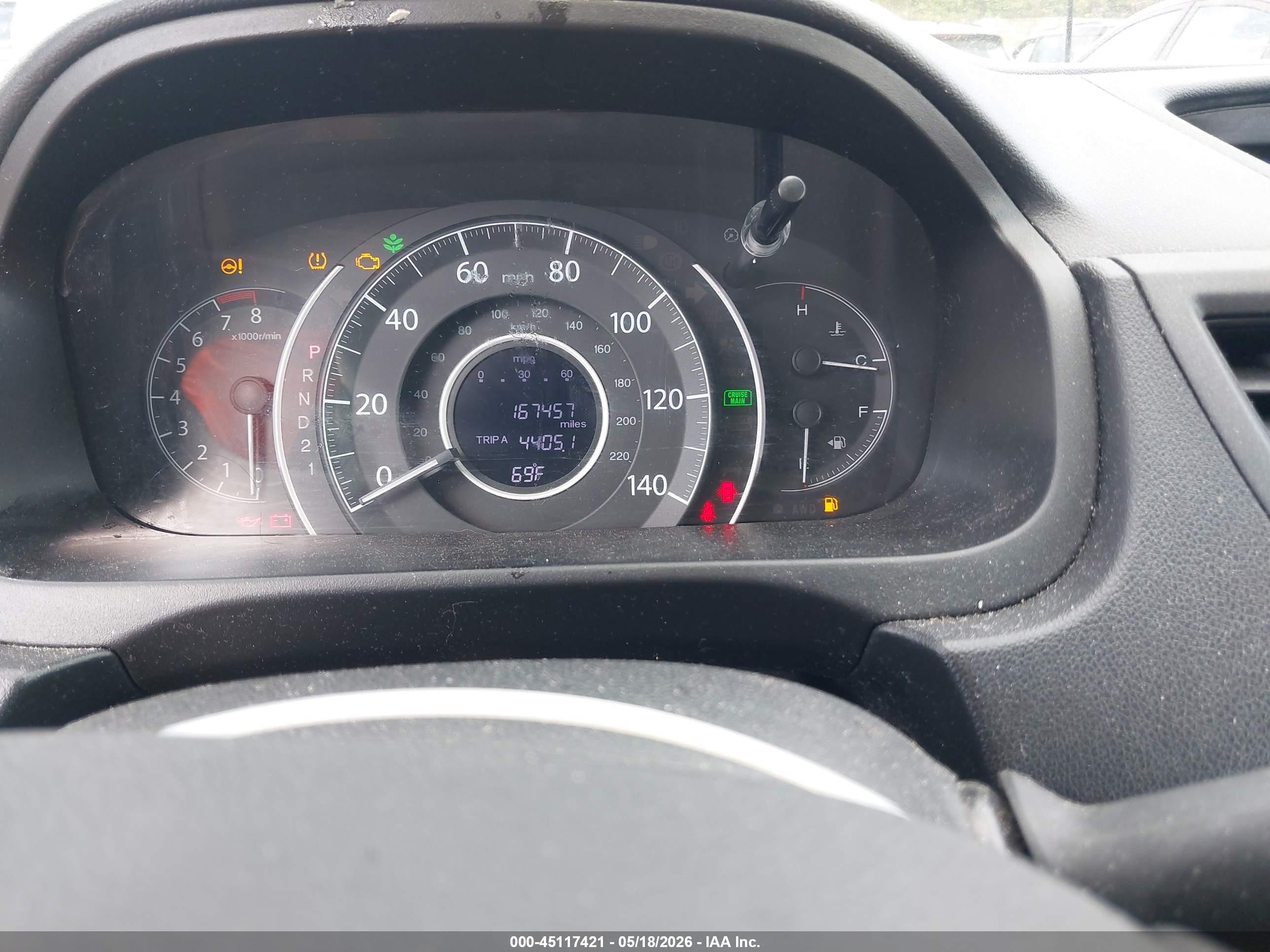 2014 Honda Cr-v Lx Maroon vin: 5J6RM4H3XEL059526