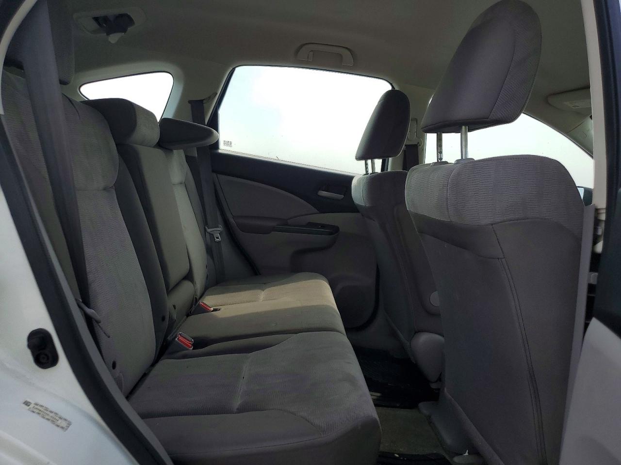 2014 Honda Cr-v Lx White vin: 5J6RM4H3XEL105968