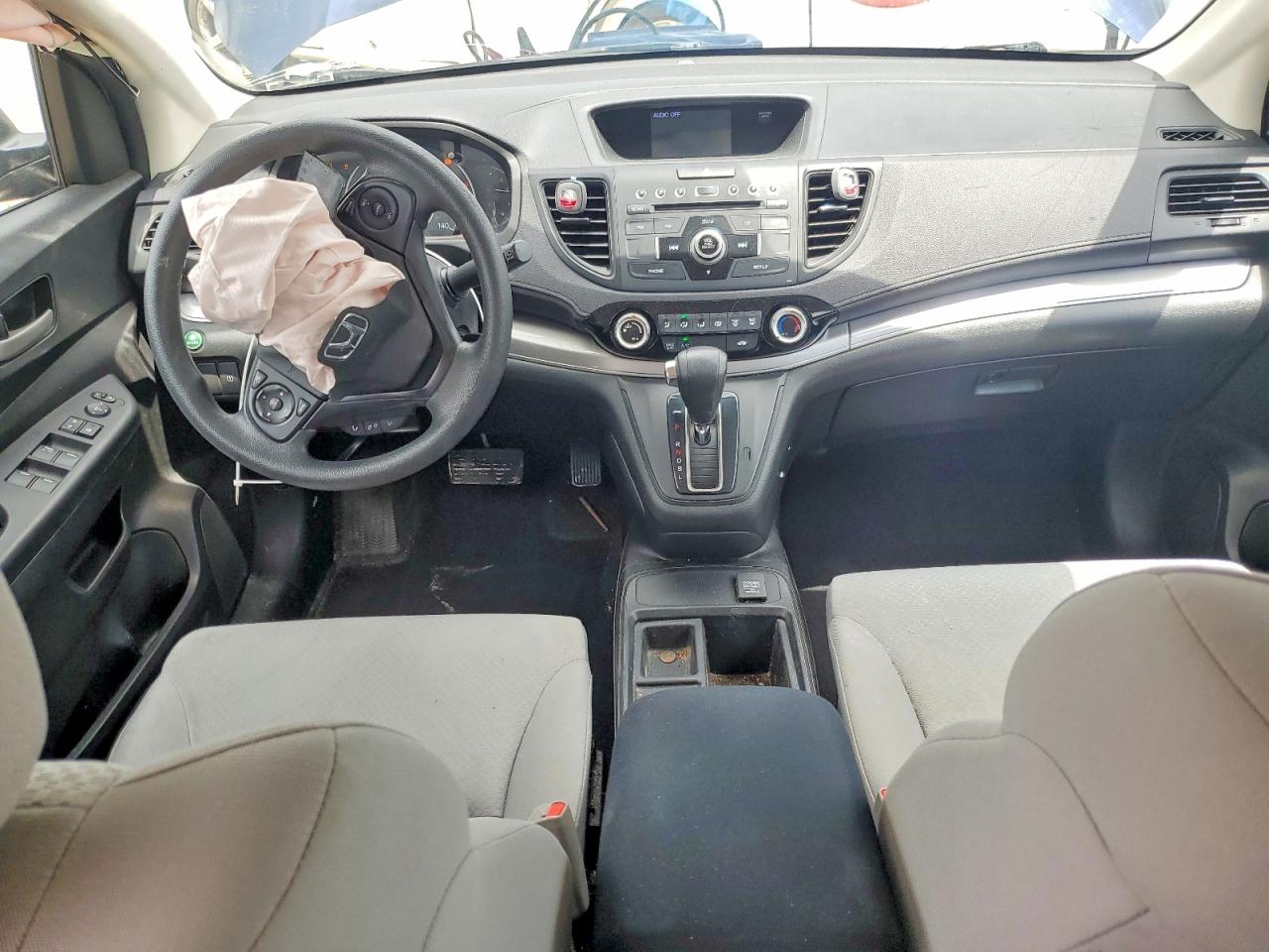 2015 Honda Cr-v Lx Blue vin: 5J6RM4H3XFL013762