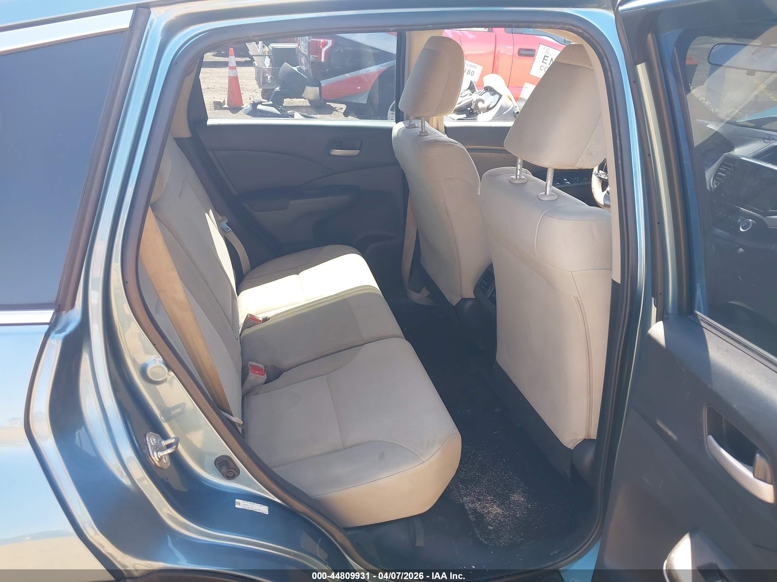 2015 Honda Cr-v Lx Light Blue vin: 5J6RM4H3XFL022459