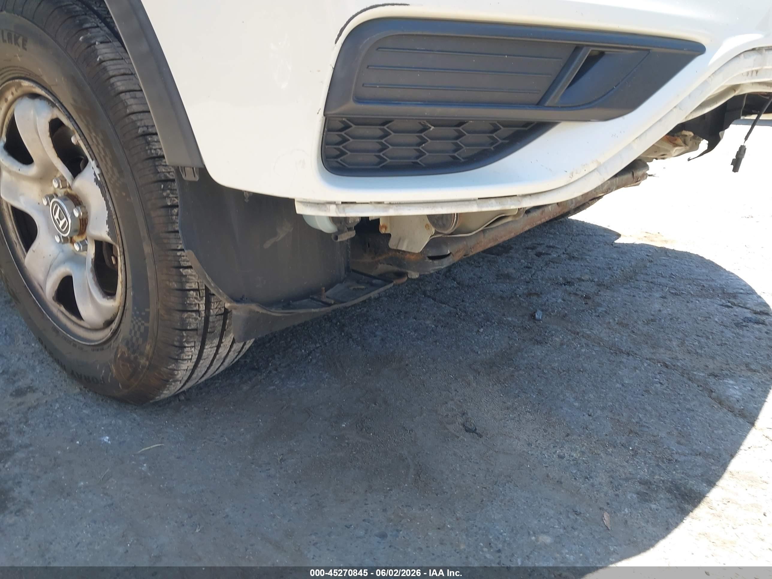 2015 Honda Cr-v Lx Белый vin: 5J6RM4H3XFL030125