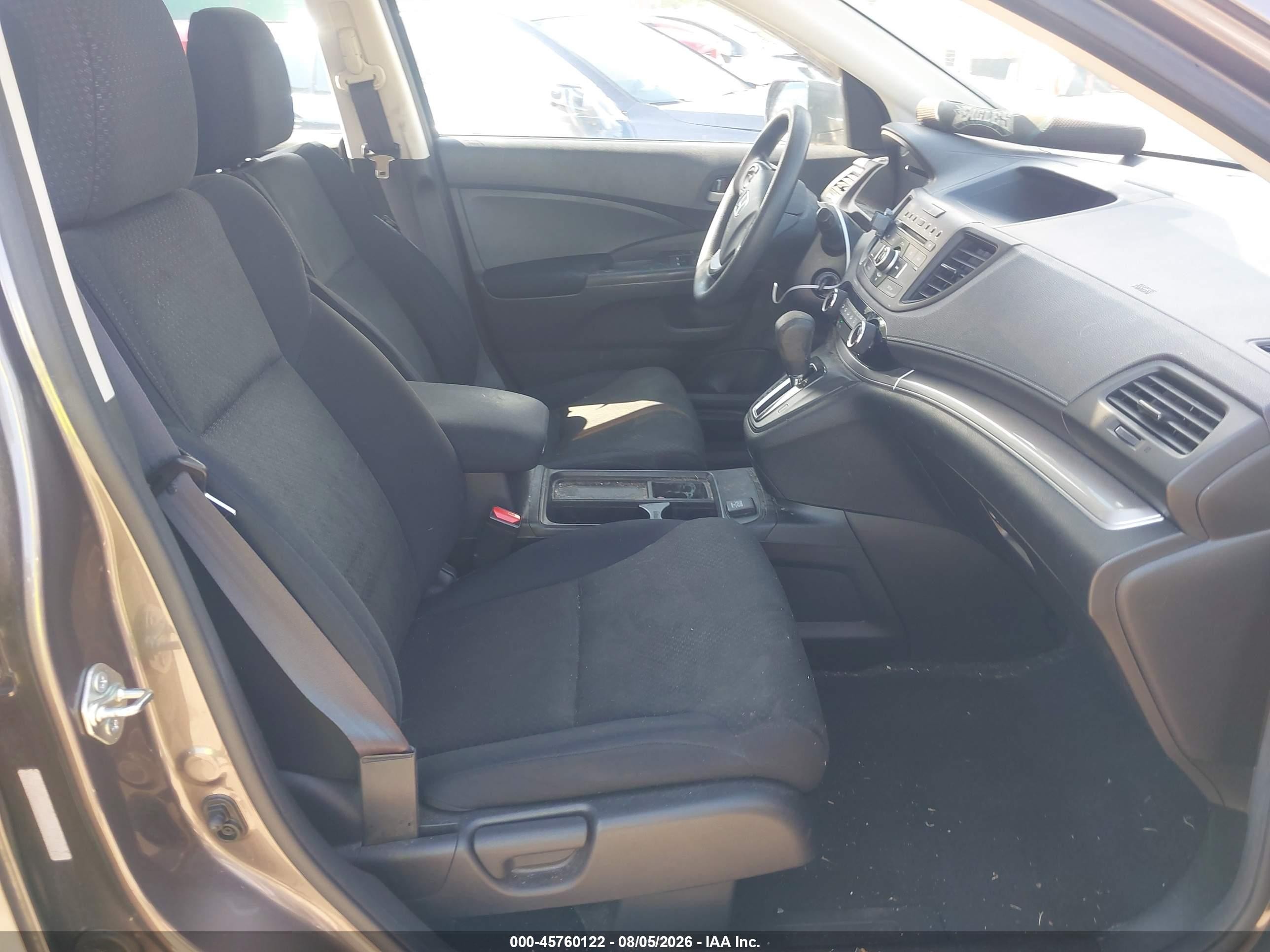 2015 Honda Cr-v Lx Серый vin: 5J6RM4H3XFL067272