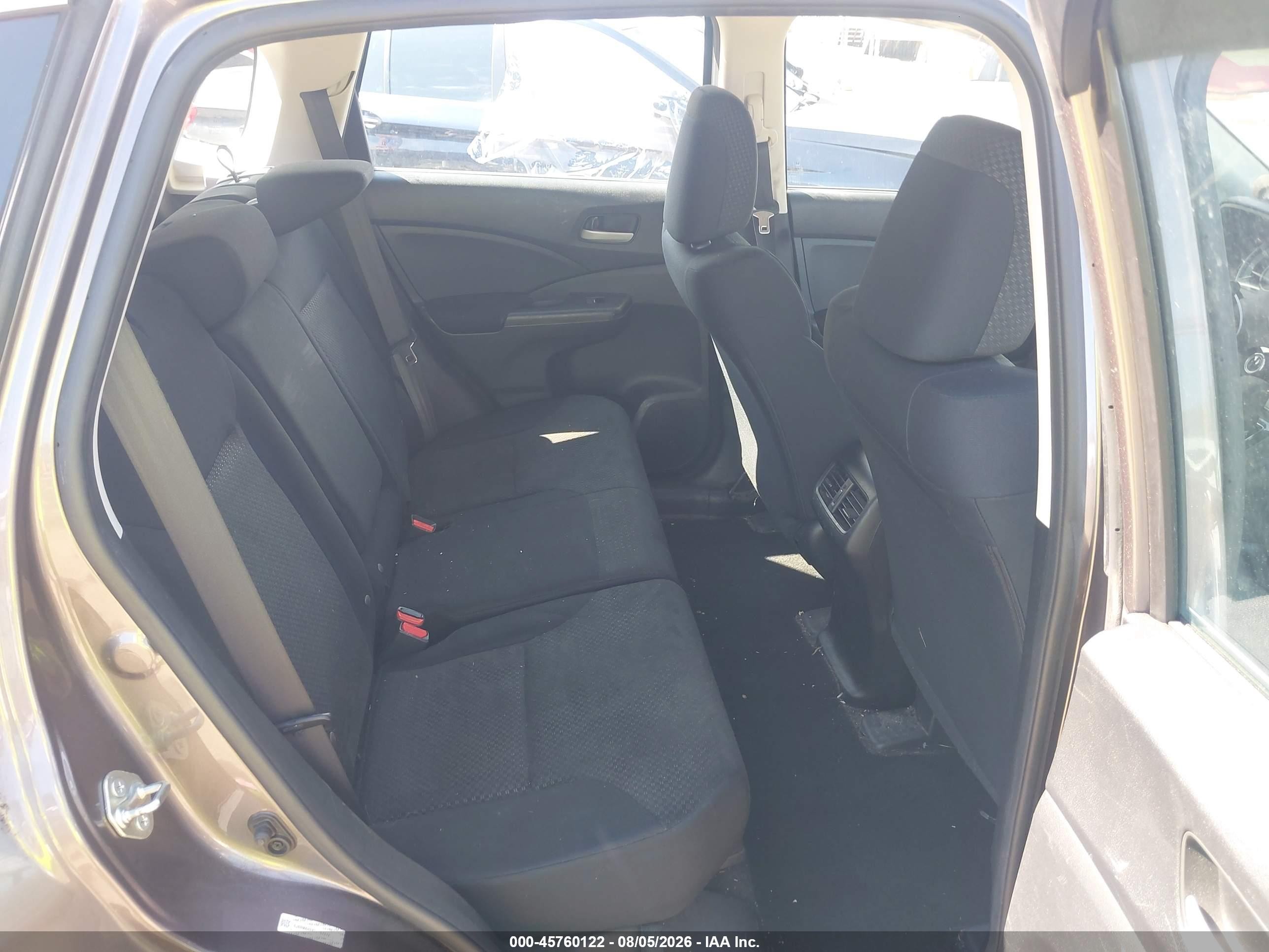 2015 Honda Cr-v Lx Серый vin: 5J6RM4H3XFL067272