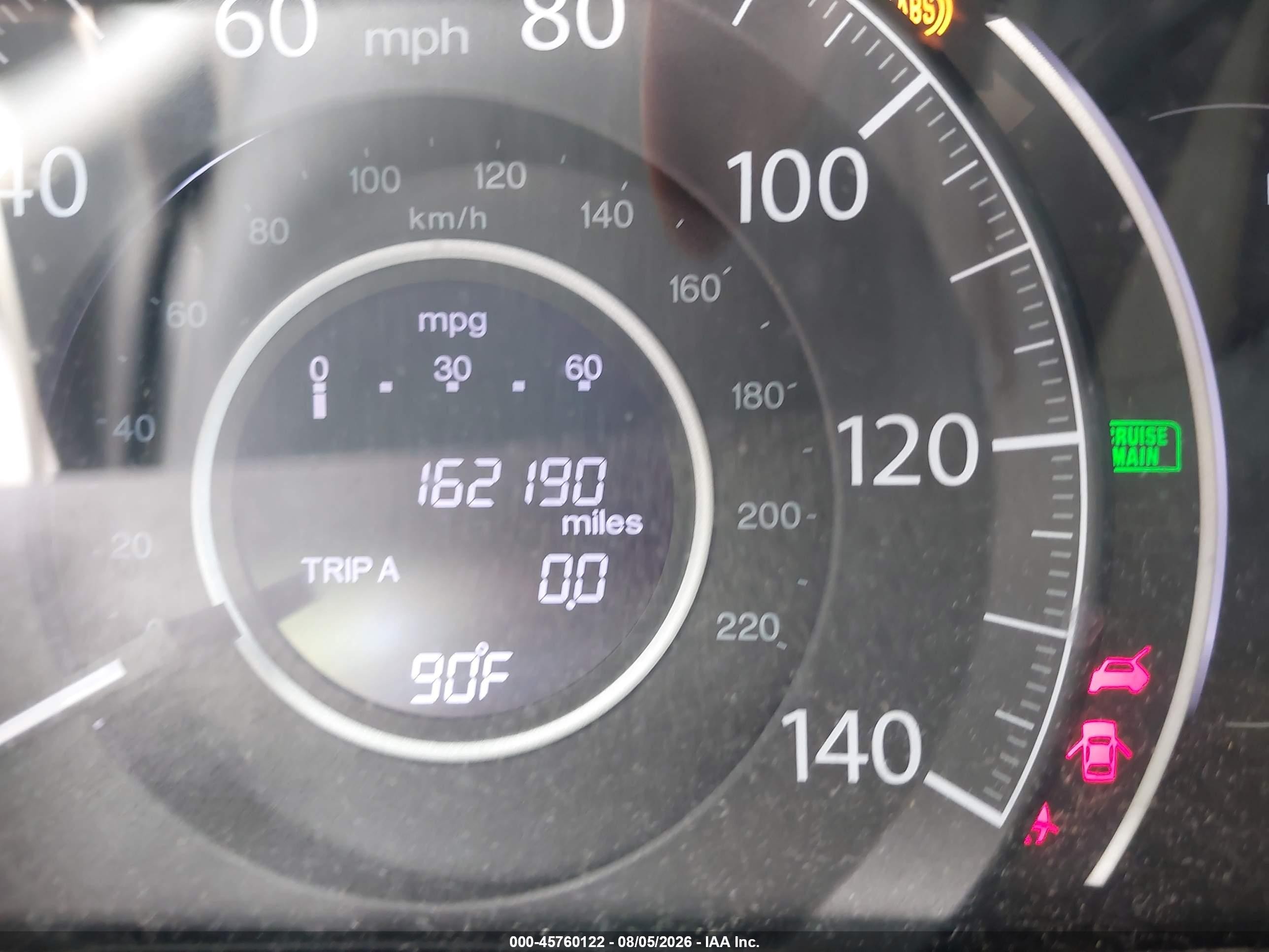 2015 Honda Cr-v Lx Серый vin: 5J6RM4H3XFL067272