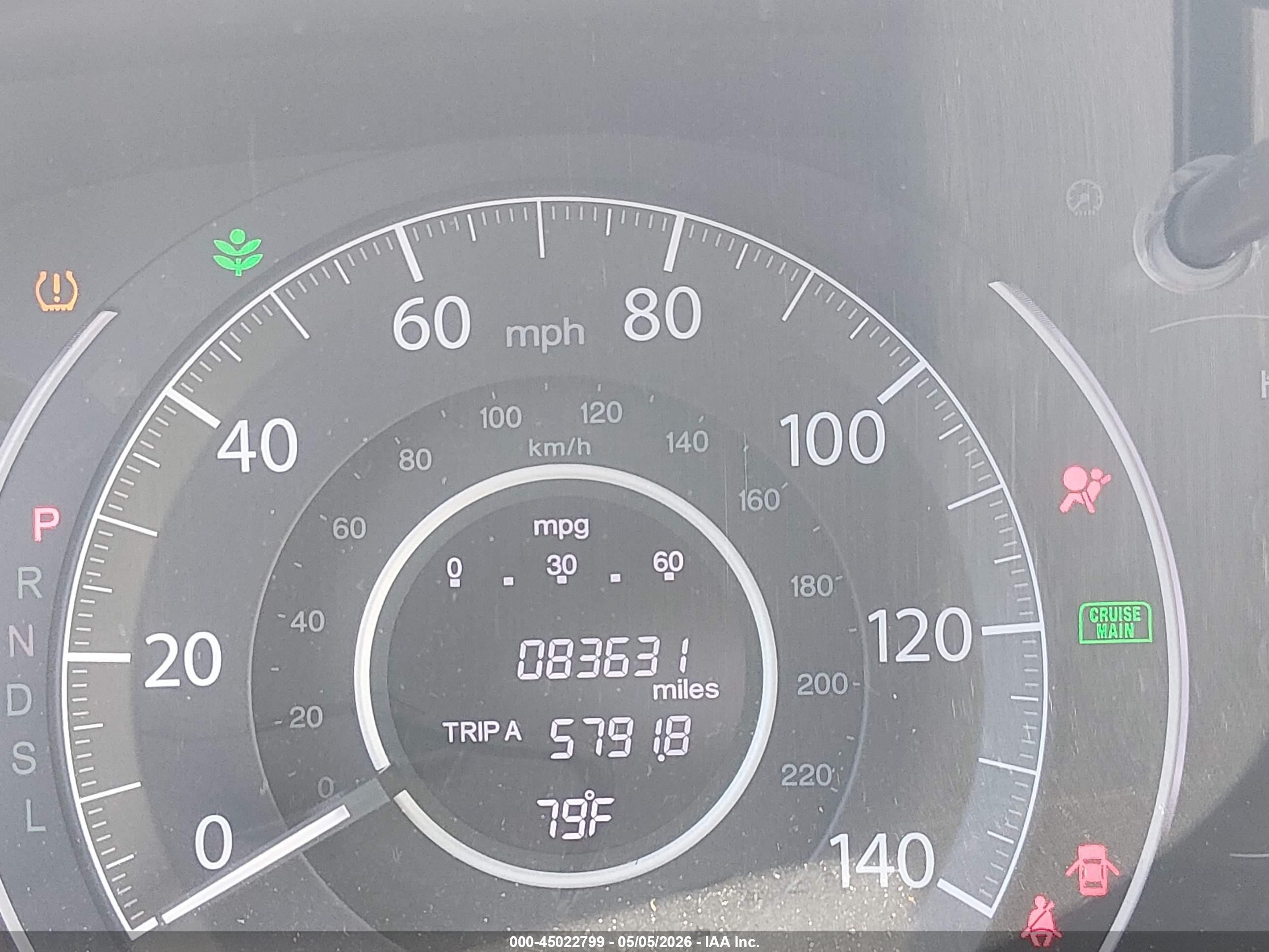 2015 Honda Cr-v Lx Gray vin: 5J6RM4H3XFL079535