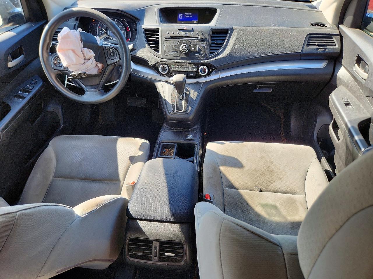 2015 Honda Cr-v Lx Gray vin: 5J6RM4H3XFL123369