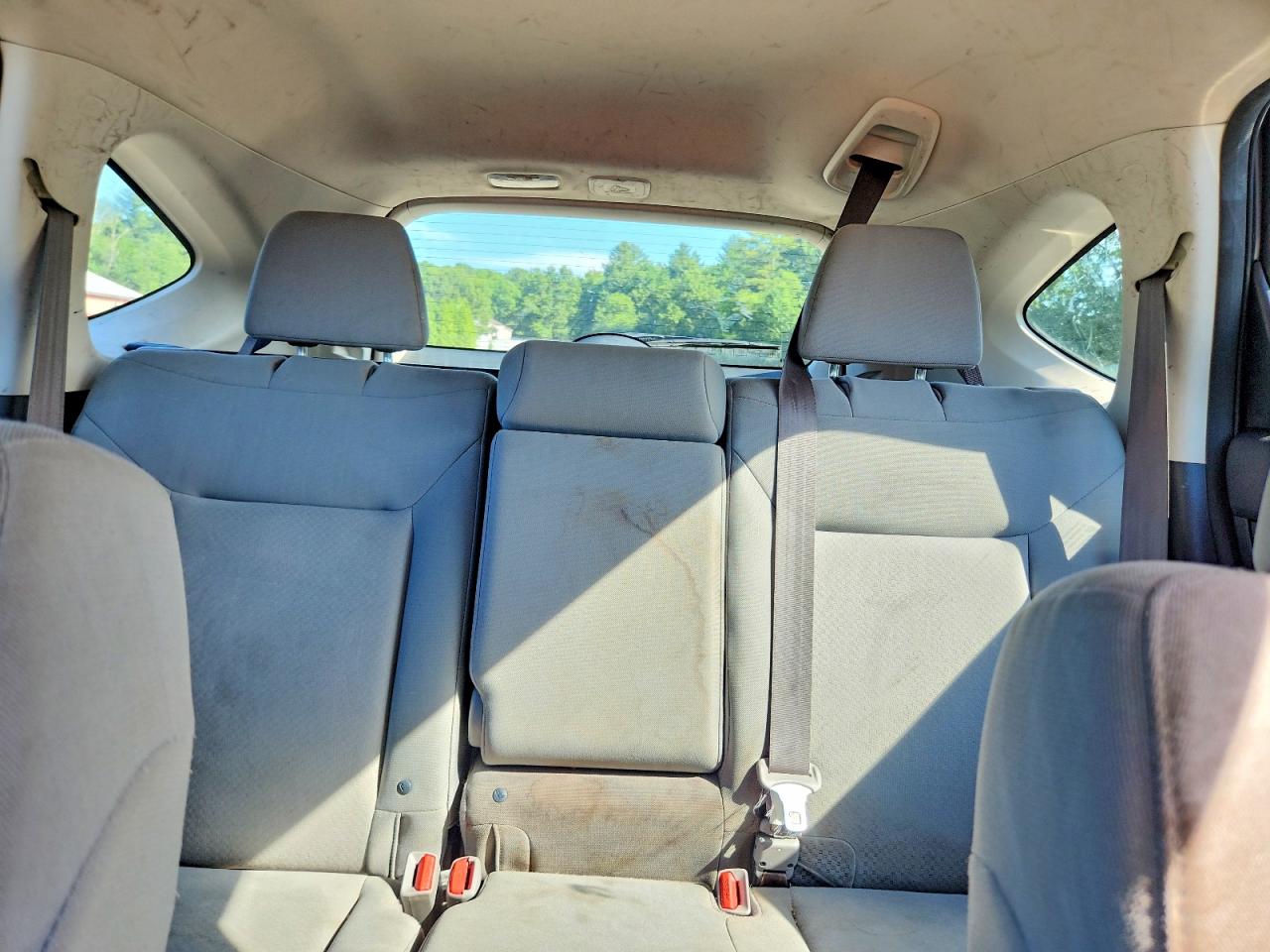 2015 Honda Cr-v Lx Gray vin: 5J6RM4H3XFL123369