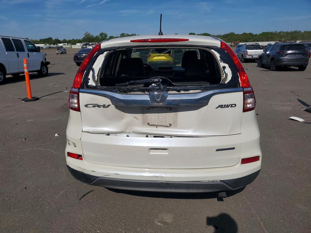 2016 Honda Cr-v Se Белый vin: 5J6RM4H40GL067436