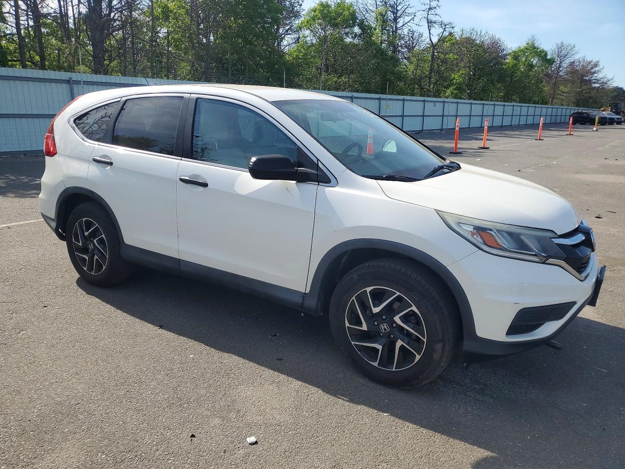 2016 Honda Cr-v Se Белый vin: 5J6RM4H40GL067436