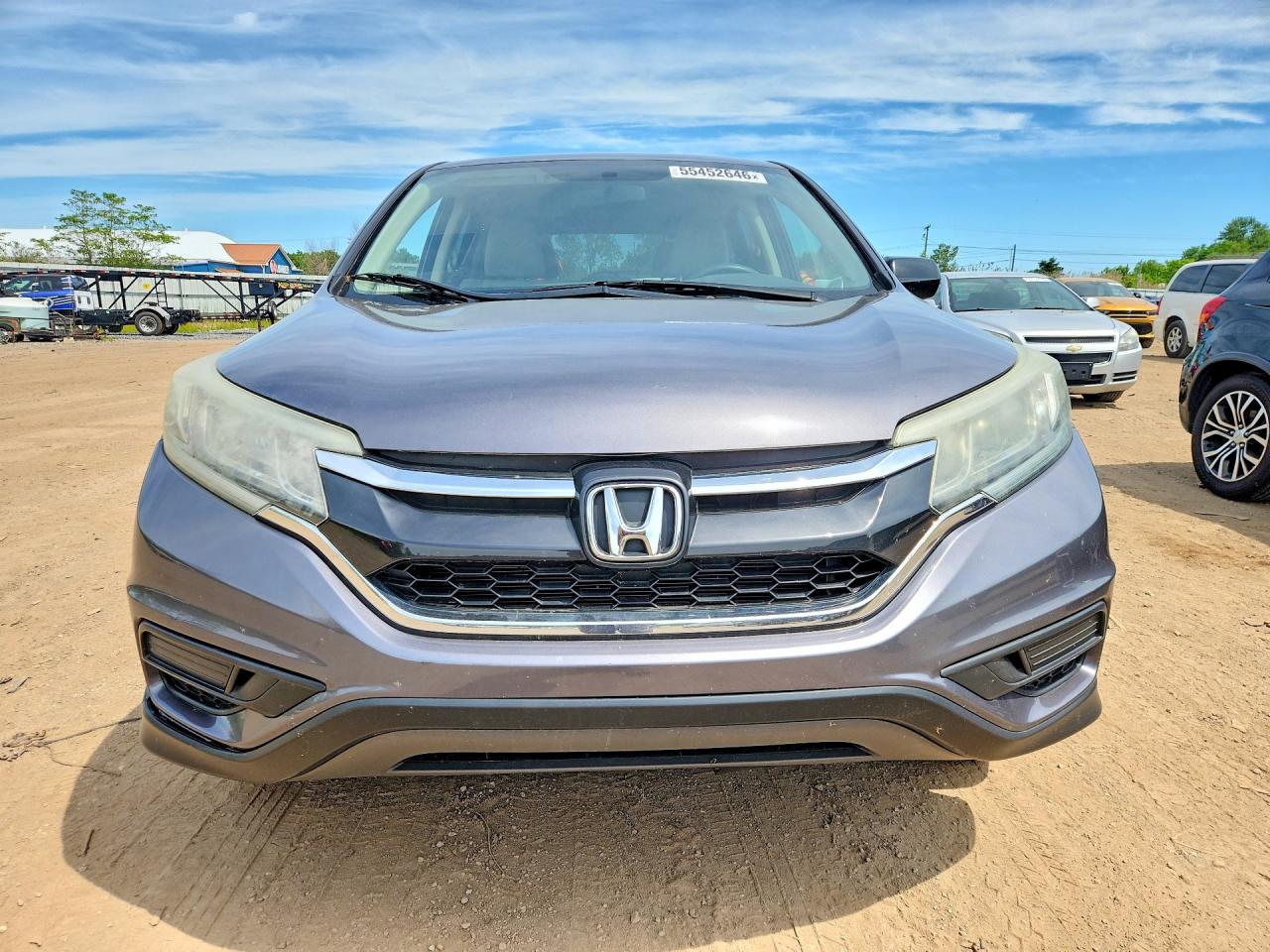 2016 Honda Cr-v Se Серый vin: 5J6RM4H42GL030002