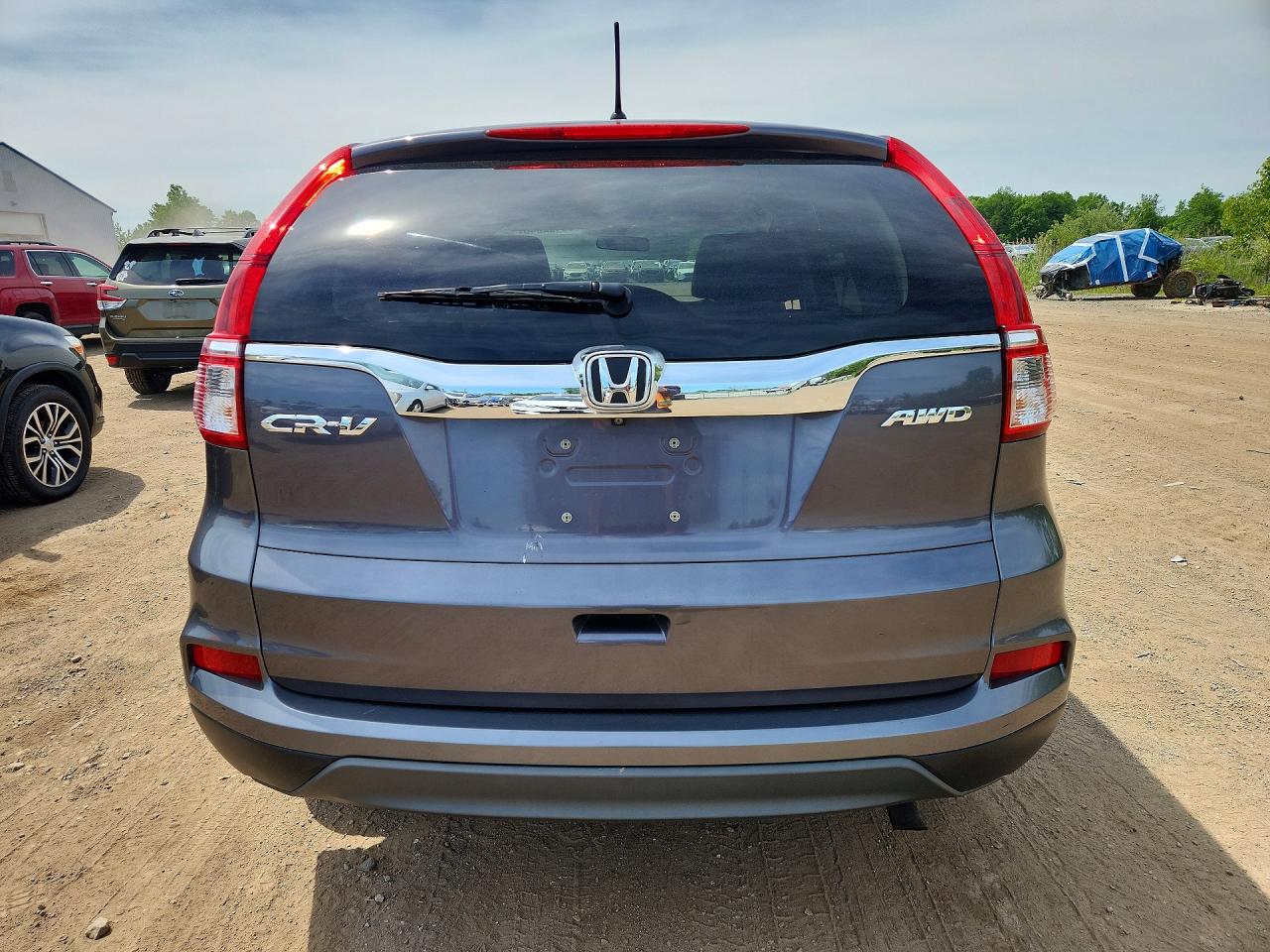 2016 Honda Cr-v Se Серый vin: 5J6RM4H42GL030002