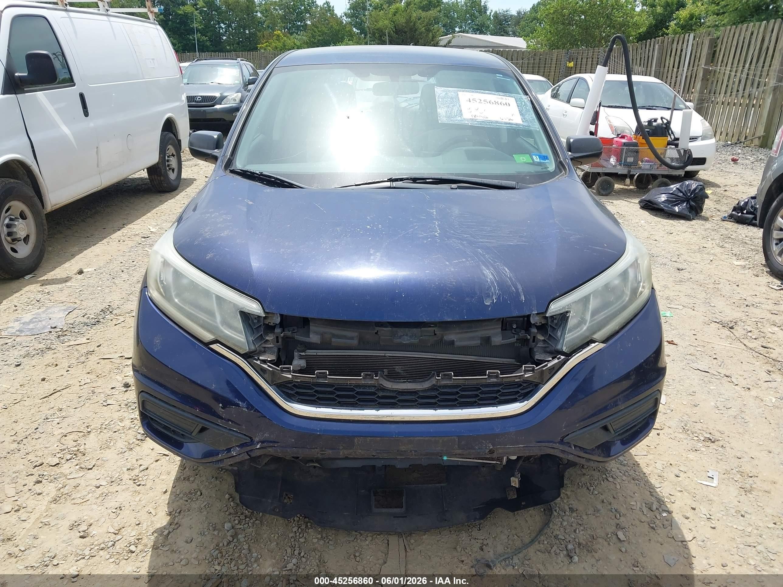 2016 Honda Cr-v Se Navy vin: 5J6RM4H42GL038262
