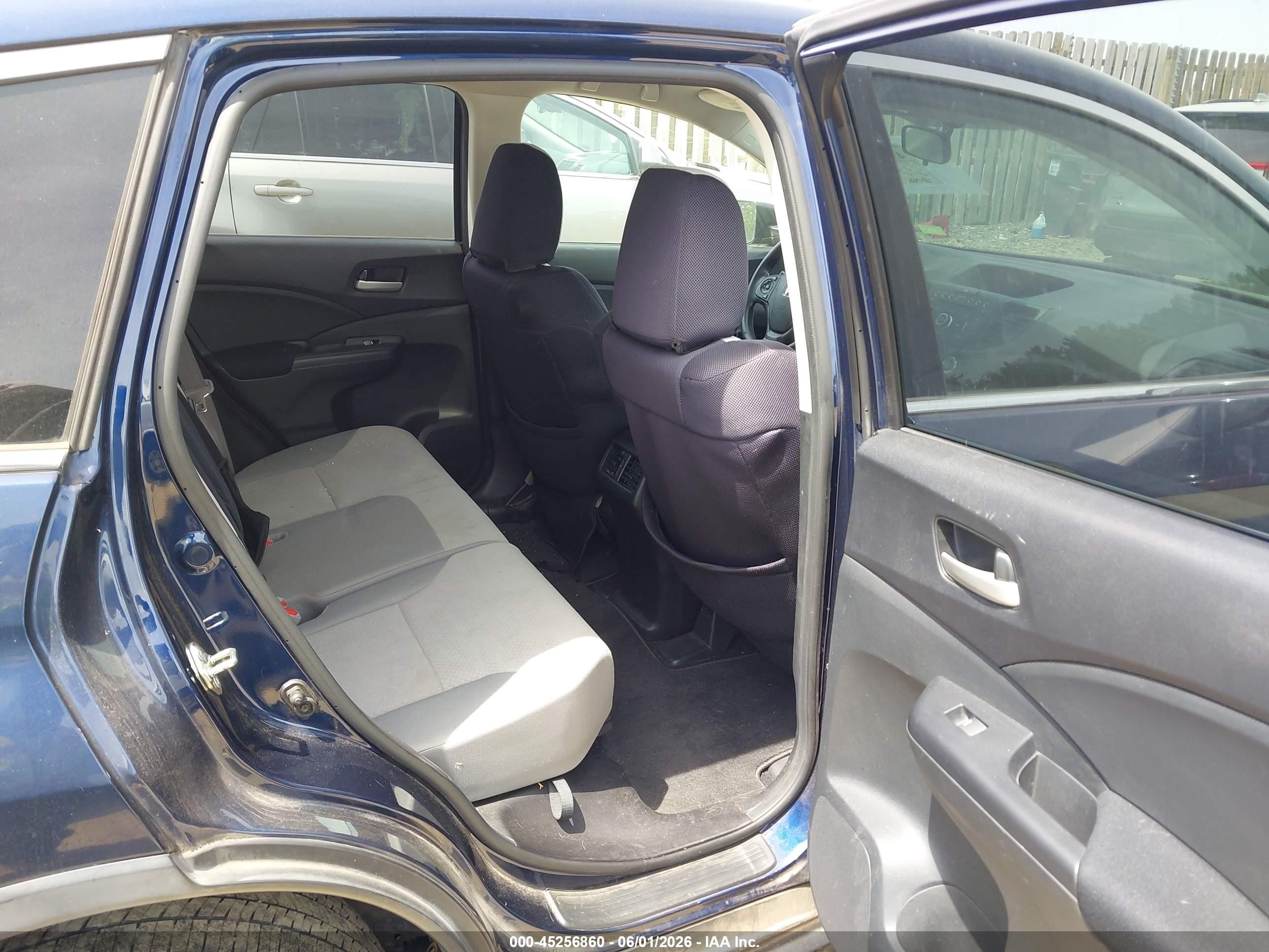 2016 Honda Cr-v Se Navy vin: 5J6RM4H42GL038262