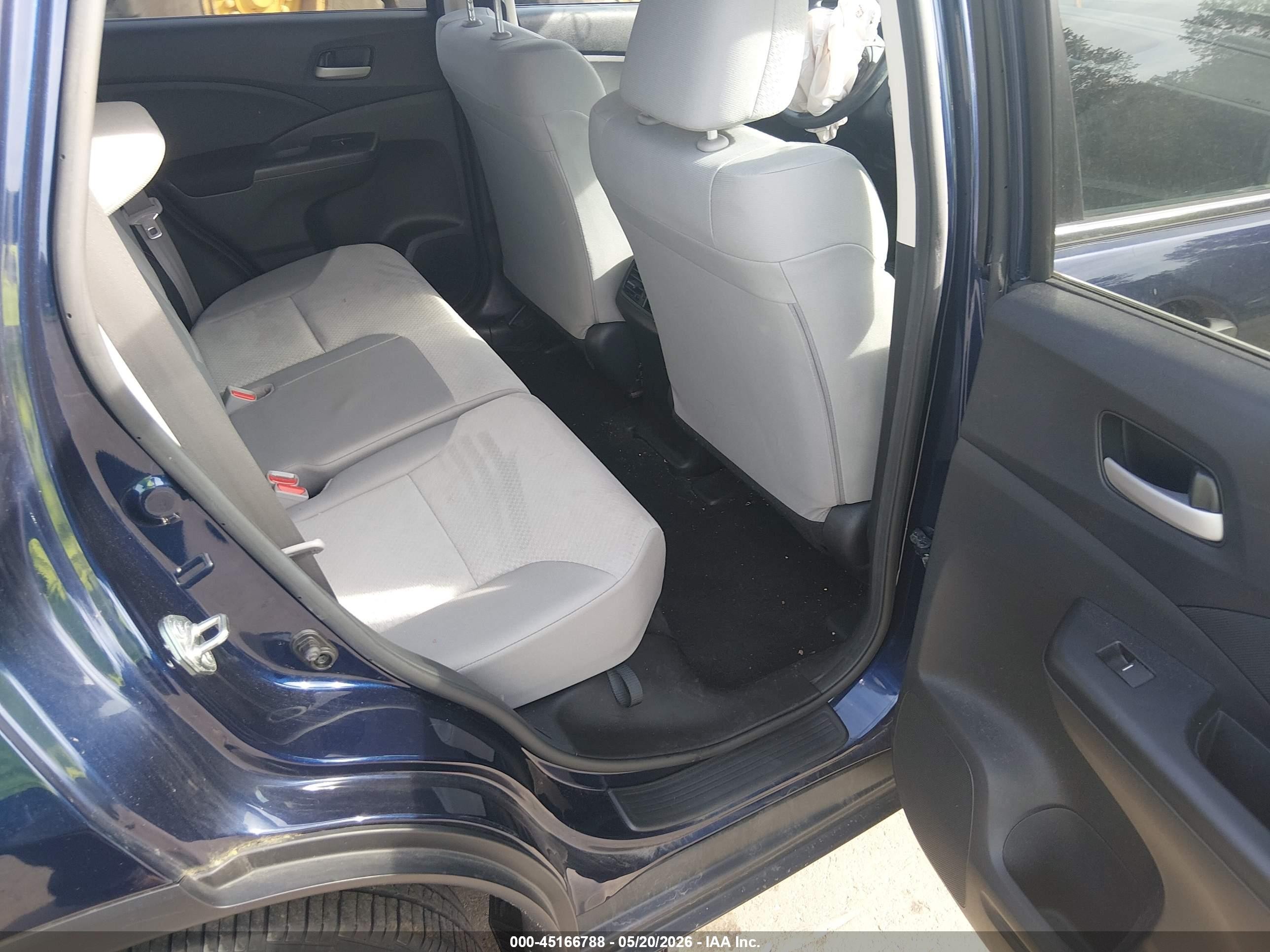2016 Honda Cr-v Se Dark Blue vin: 5J6RM4H42GL051433