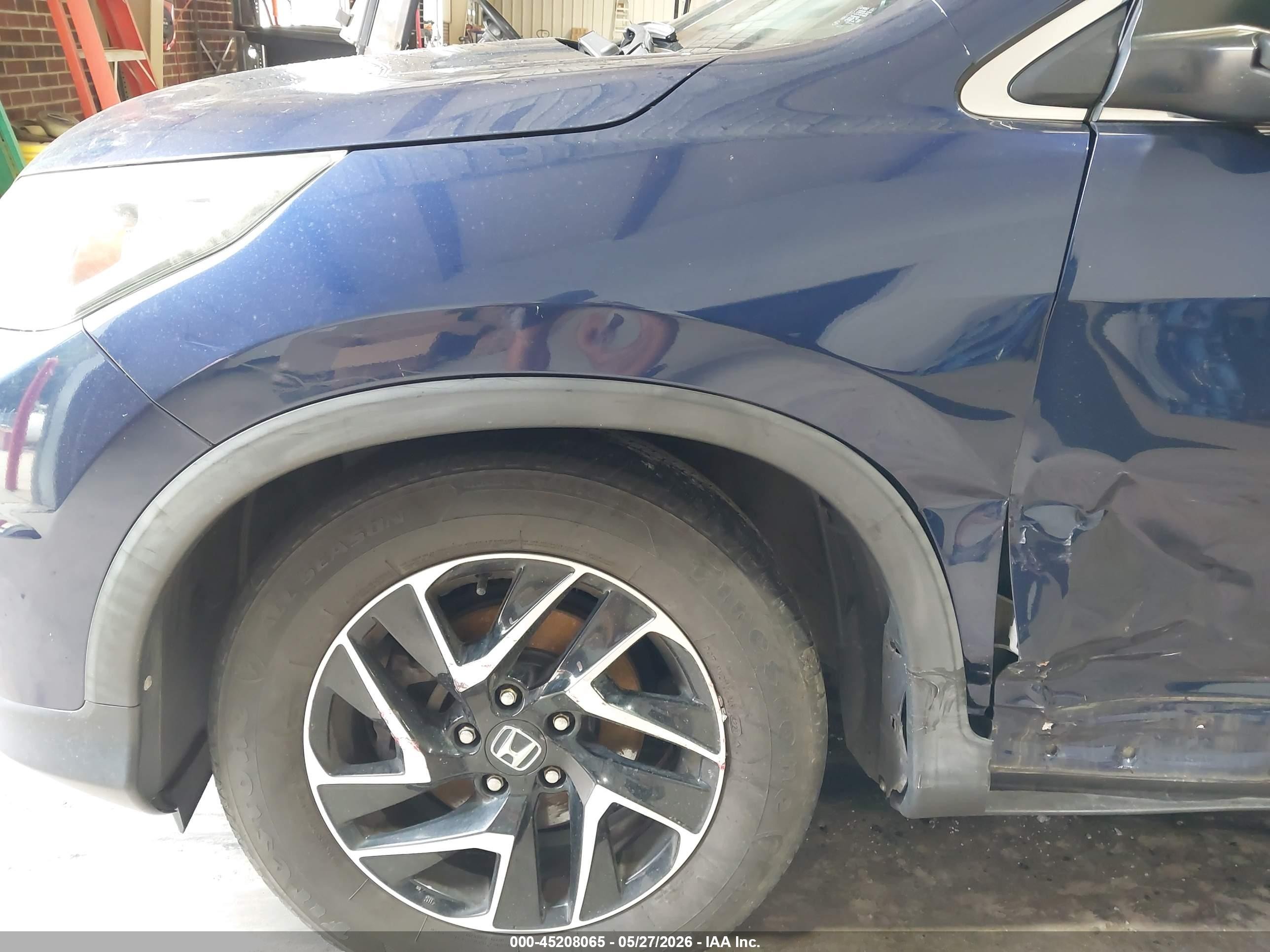 2016 Honda Cr-v Se Blue vin: 5J6RM4H49GL032930