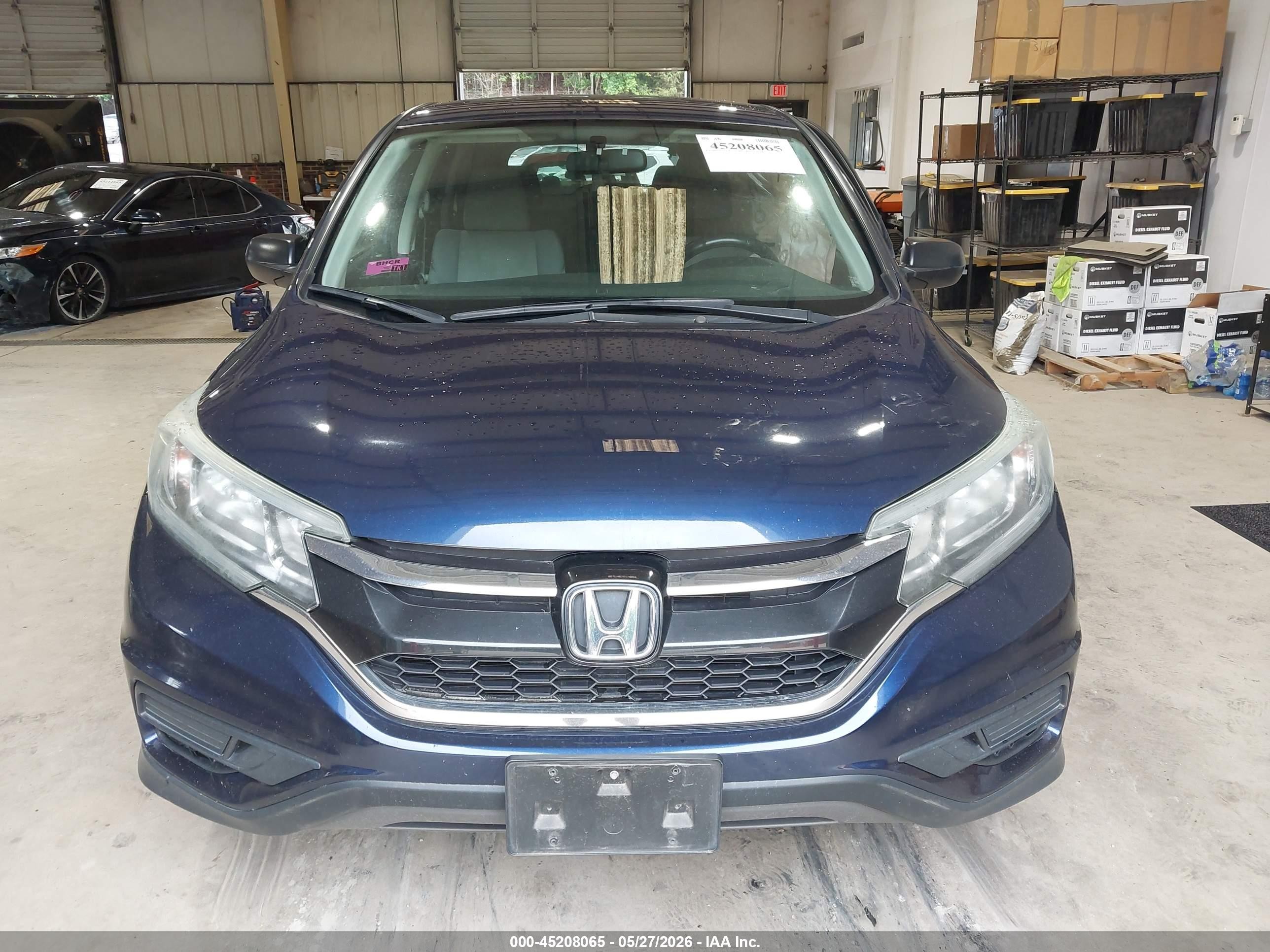 2016 Honda Cr-v Se Blue vin: 5J6RM4H49GL032930