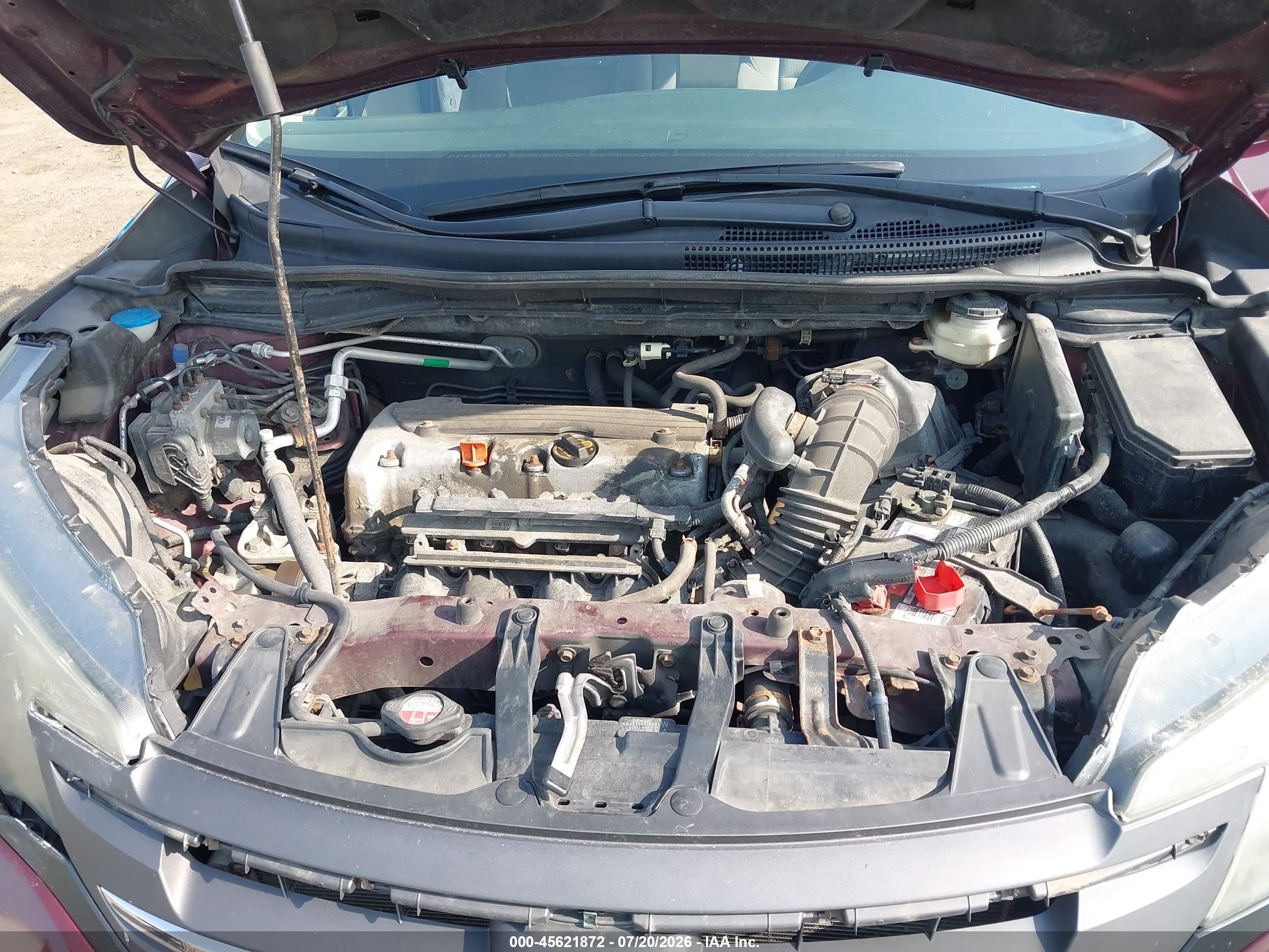 2012 Honda Cr-v Ex Maroon vin: 5J6RM4H50CL014027