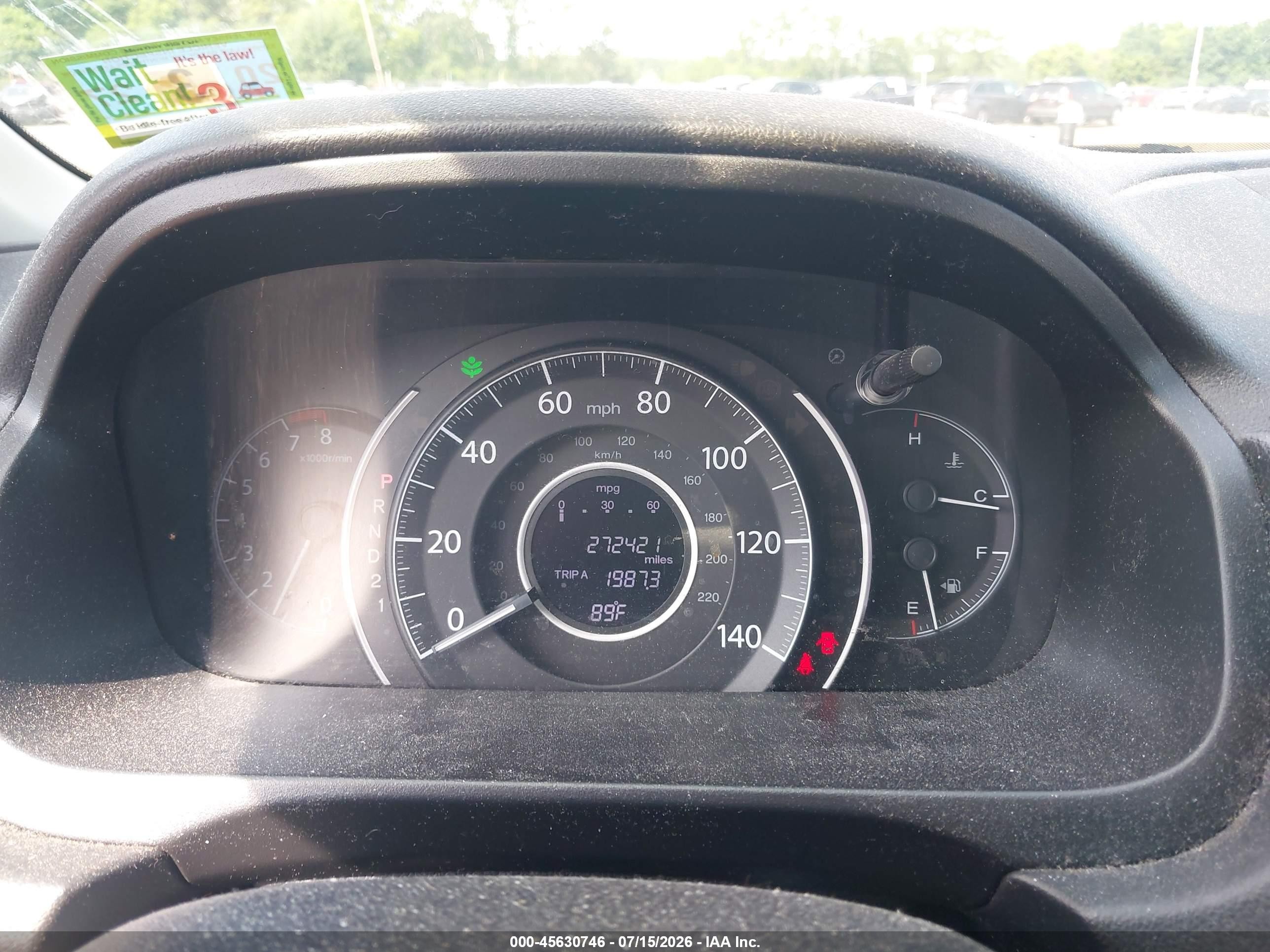 2012 Honda Cr-v Ex Black vin: 5J6RM4H50CL031426