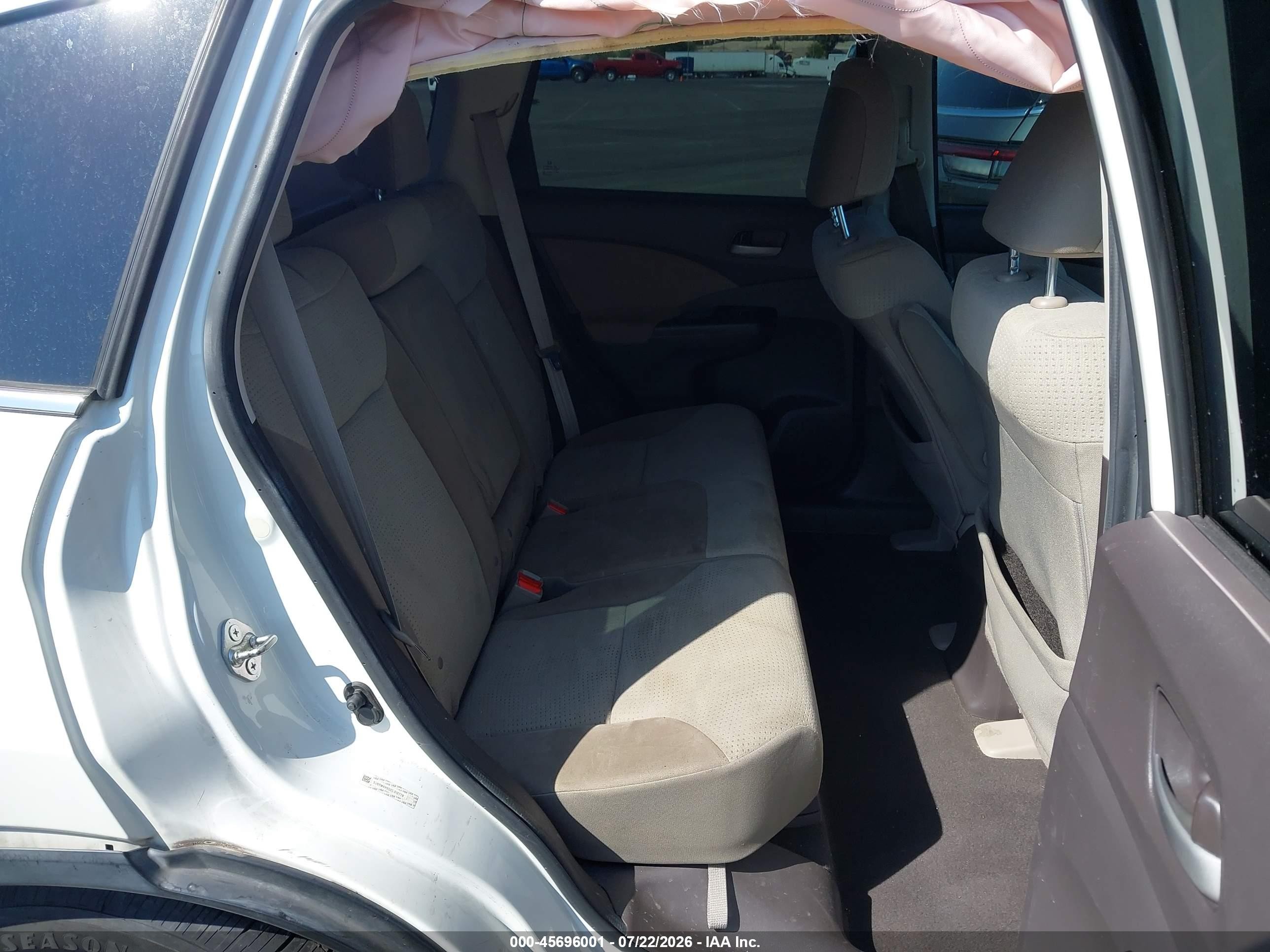 2013 Honda Cr-v Ex Белый vin: 5J6RM4H50DL012778