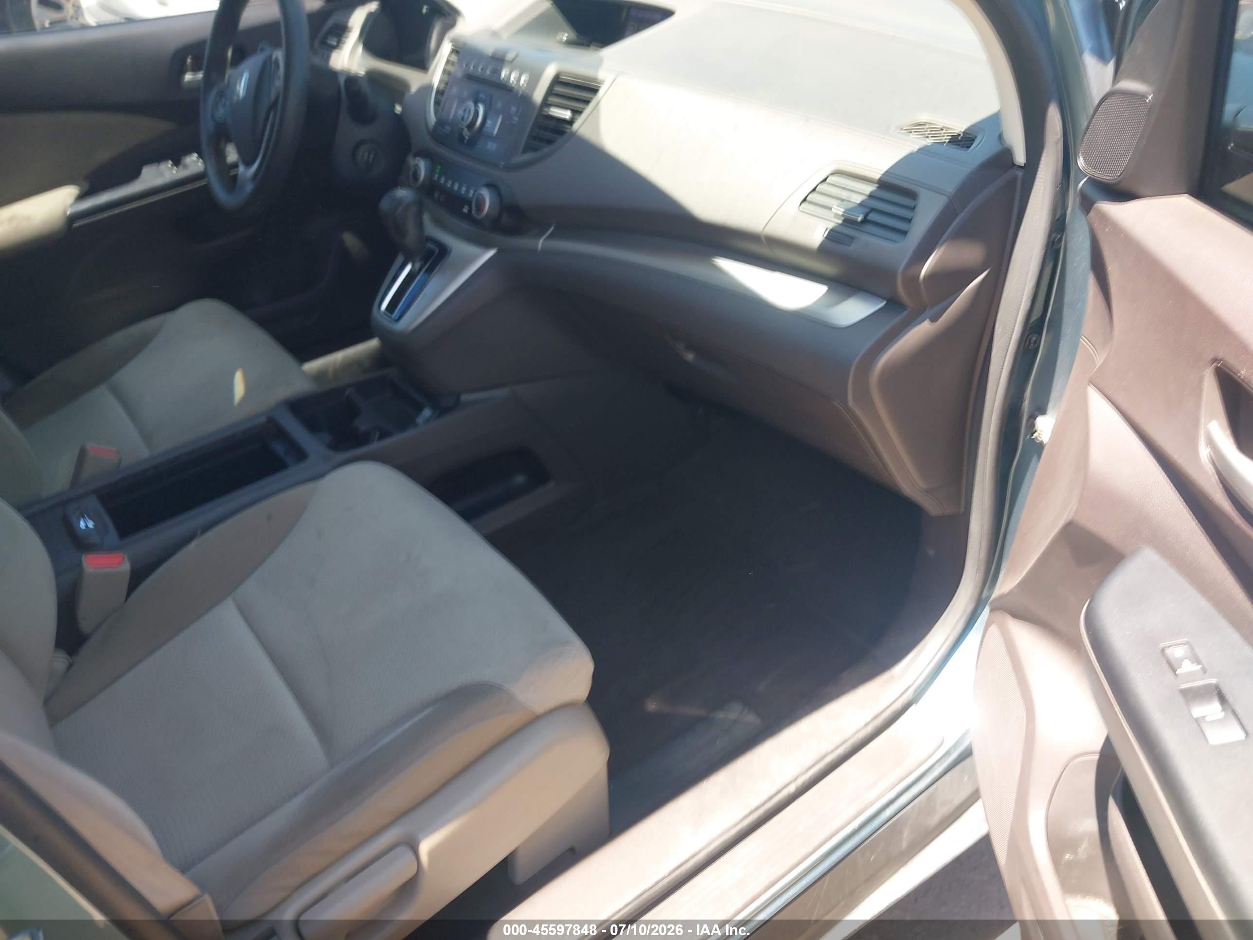 2013 Honda Cr-v Ex Blue vin: 5J6RM4H50DL017866
