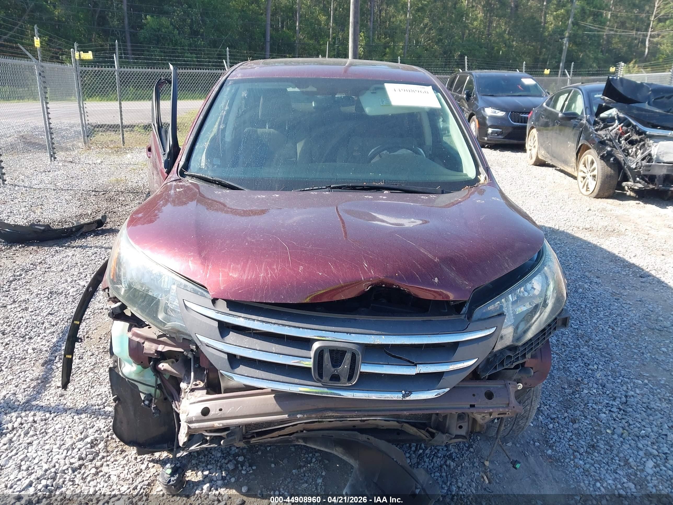 2013 Honda Cr-v Ex Темно-бордовый vin: 5J6RM4H50DL023912