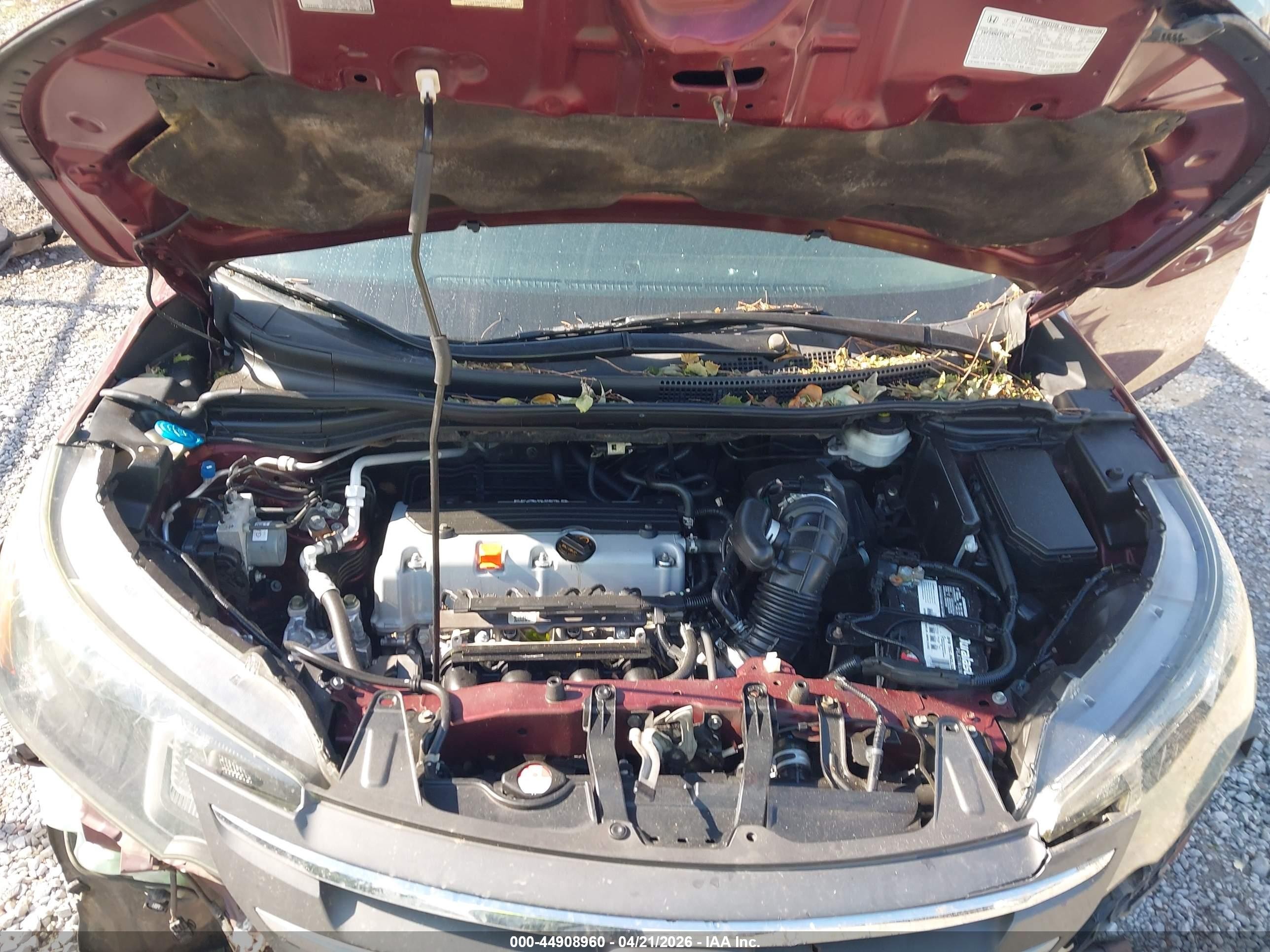 2013 Honda Cr-v Ex Темно-бордовый vin: 5J6RM4H50DL023912