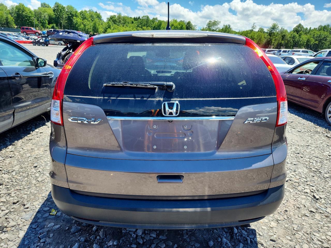 2013 Honda Cr-v Ex Beige vin: 5J6RM4H50DL042072