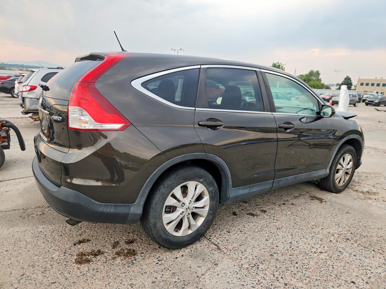 2013 Honda Cr-v Ex Brown vin: 5J6RM4H50DL044520