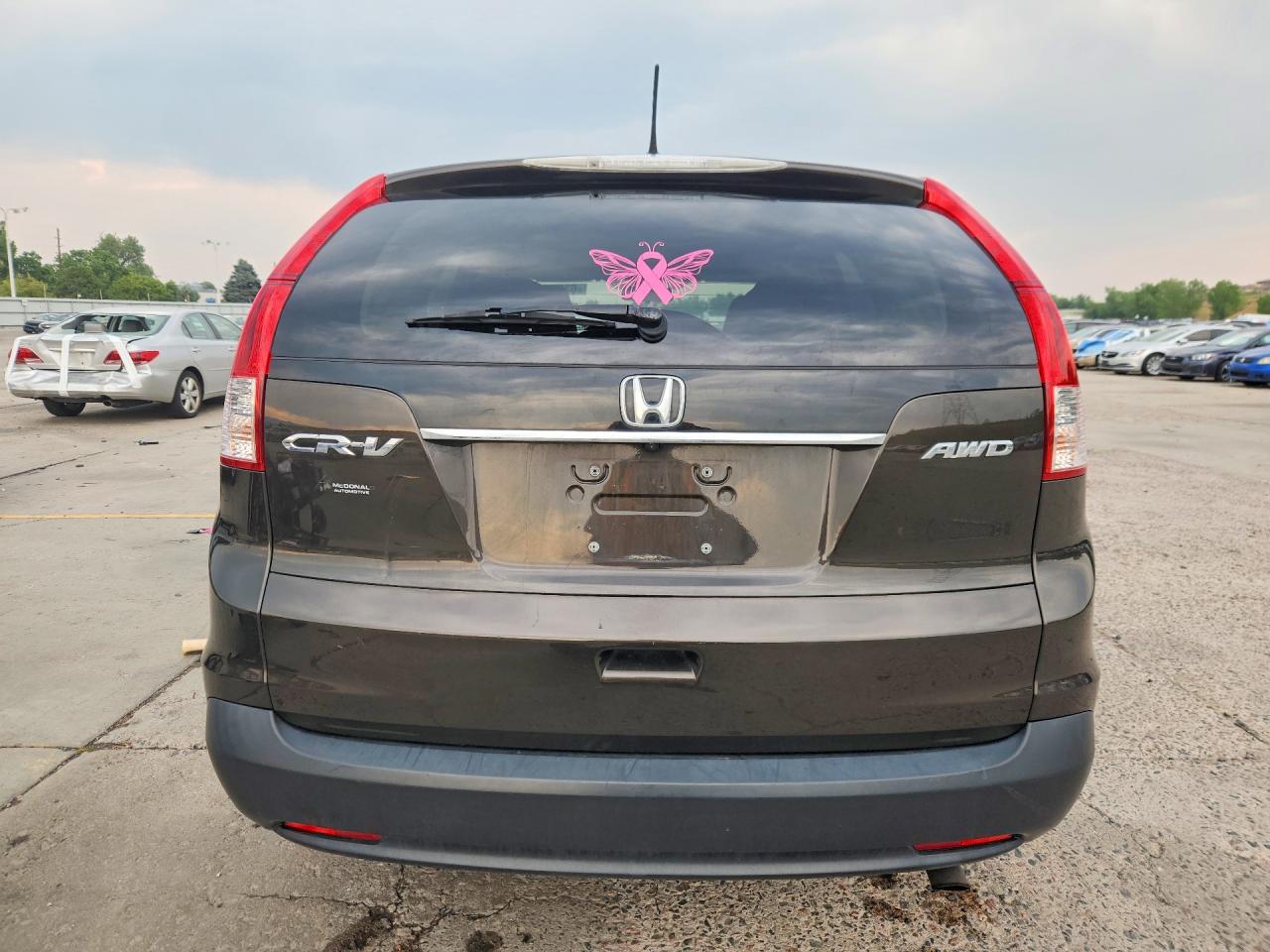 2013 Honda Cr-v Ex Brown vin: 5J6RM4H50DL044520