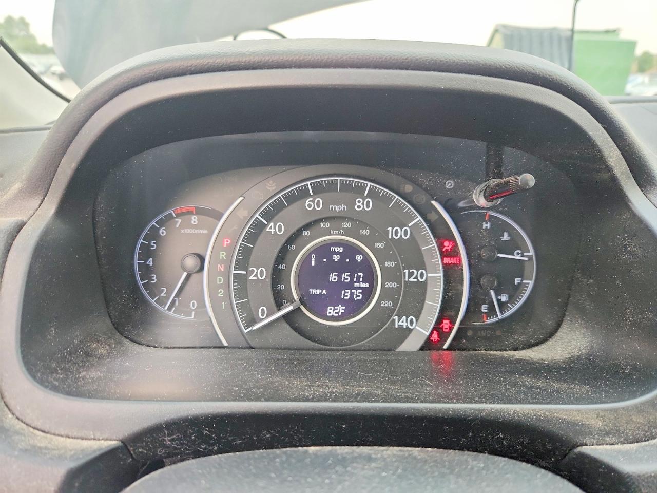 2013 Honda Cr-v Ex Brown vin: 5J6RM4H50DL044520