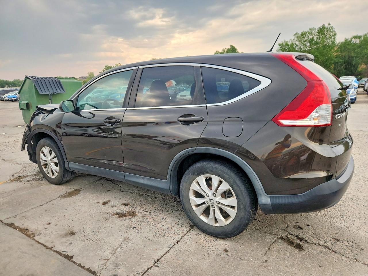 2013 Honda Cr-v Ex Brown vin: 5J6RM4H50DL044520