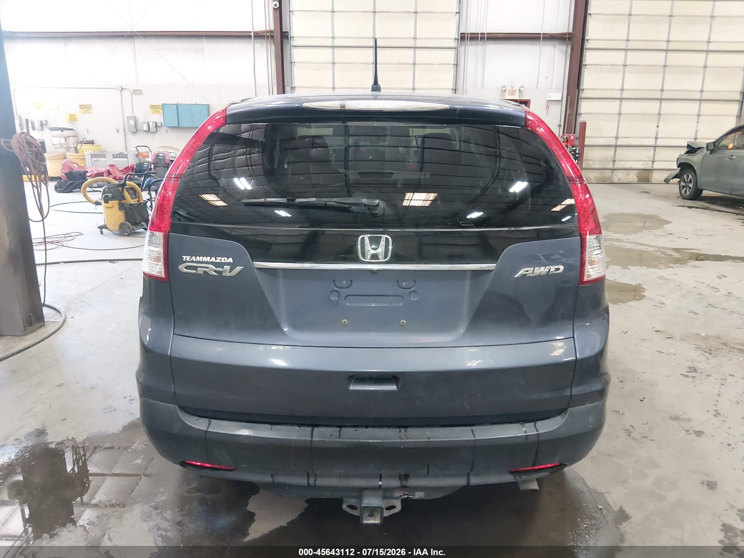 2013 Honda Cr-v Ex Синий vin: 5J6RM4H50DL047353