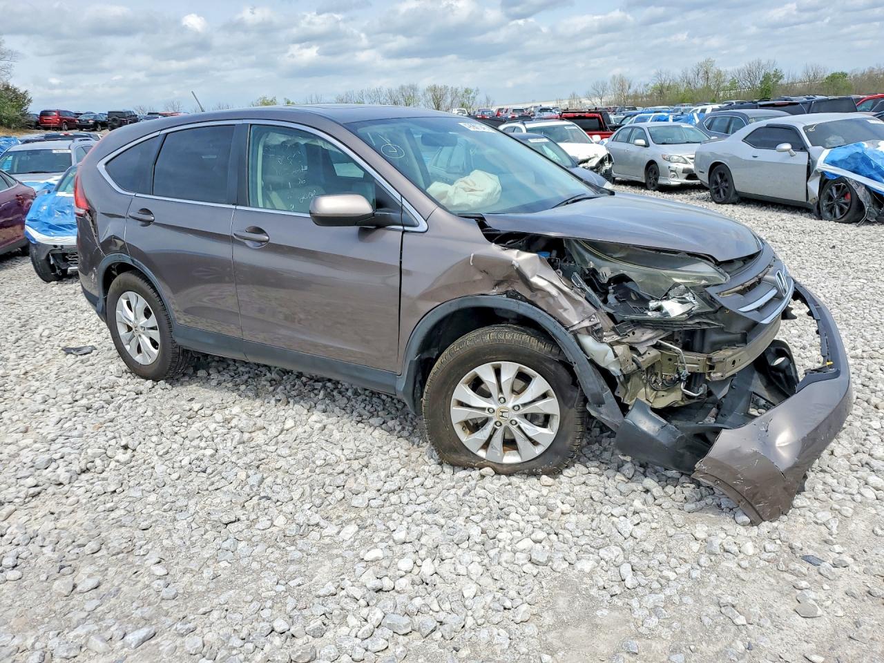 2014 Honda Cr-v Ex Gold vin: 5J6RM4H50EL015309