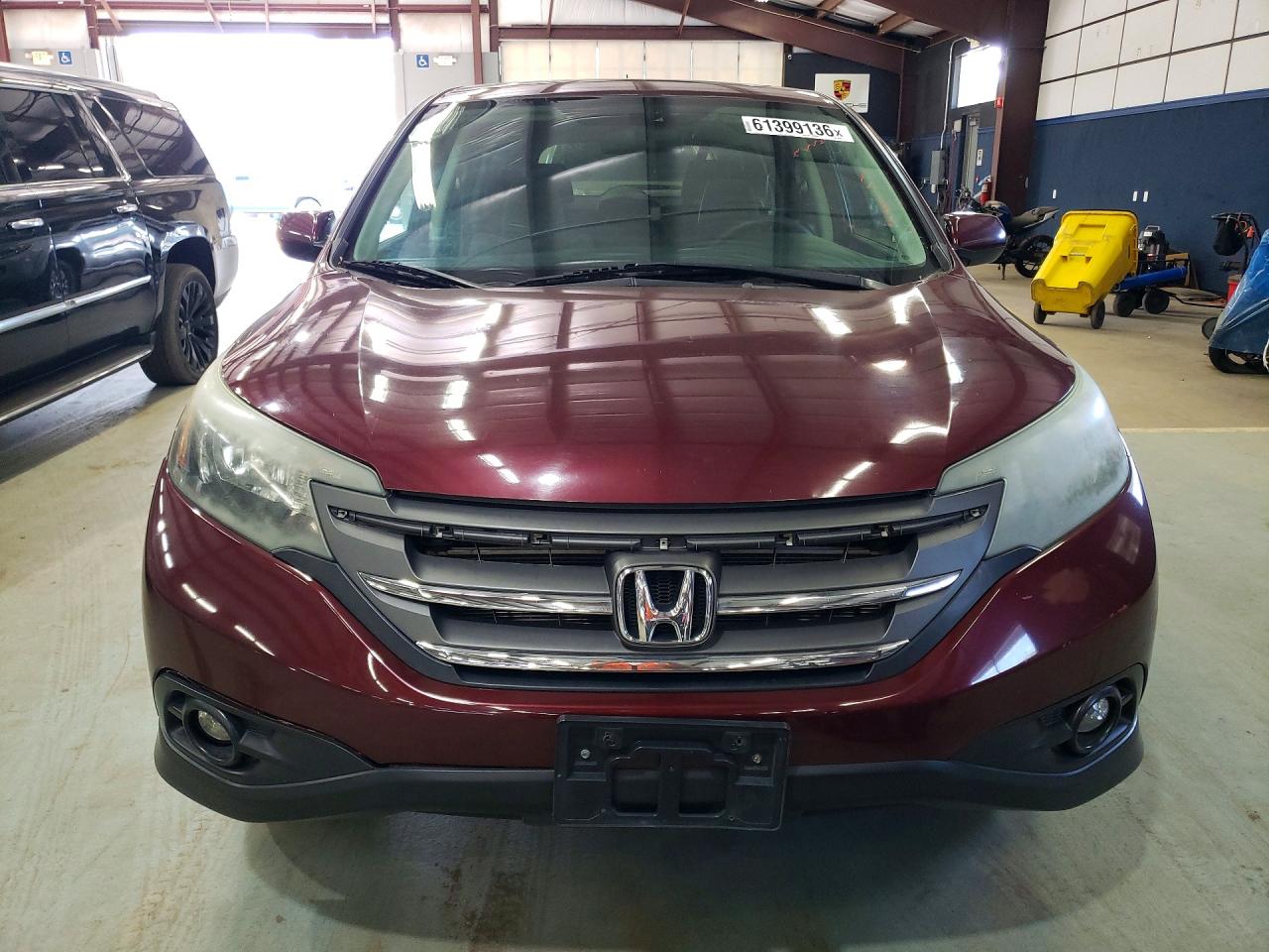 2014 Honda Cr-v Ex Темно-бордовый vin: 5J6RM4H50EL025855