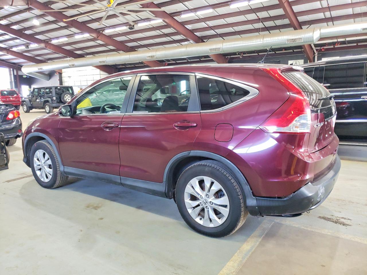 2014 Honda Cr-v Ex Темно-бордовый vin: 5J6RM4H50EL025855